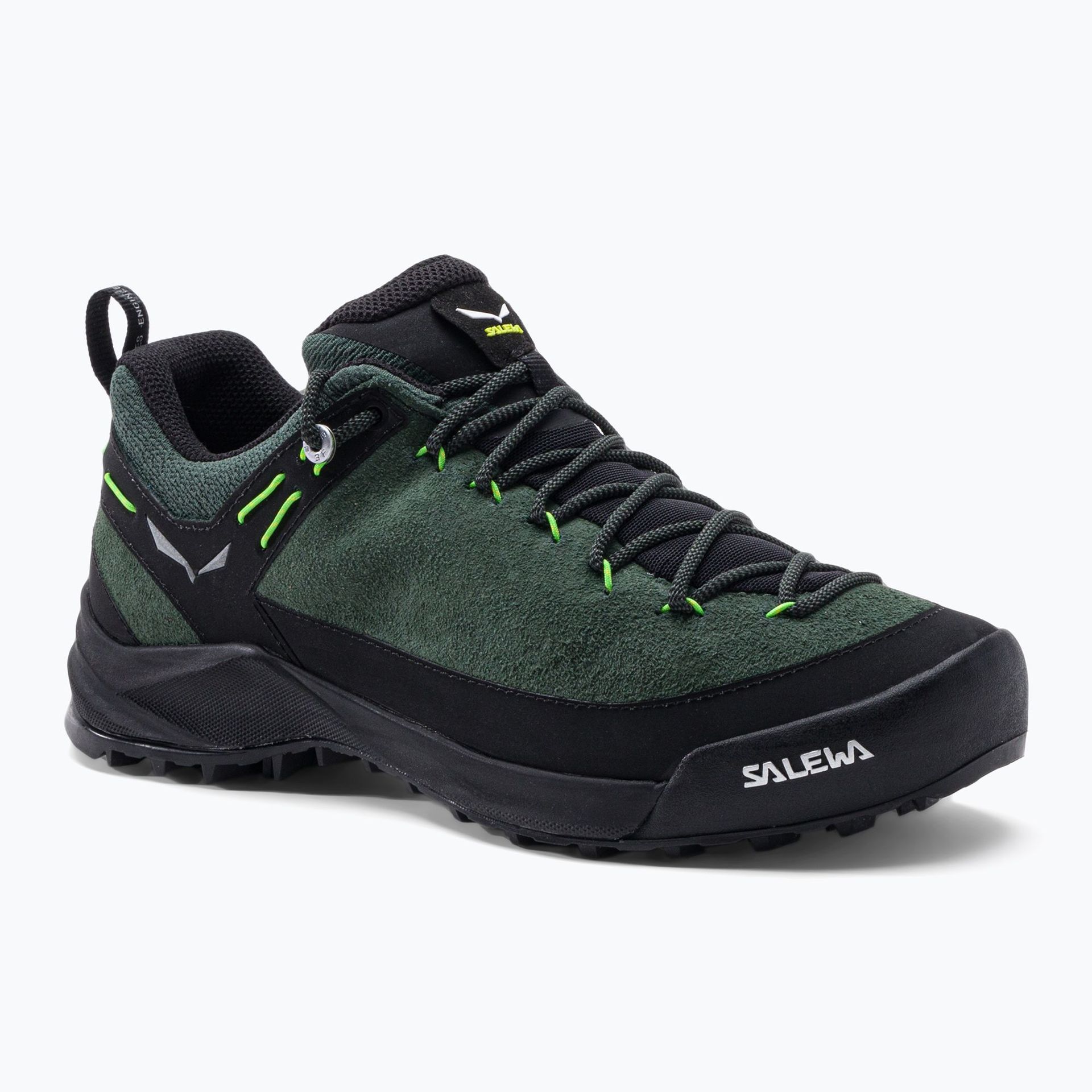 BUTY WILDFIRE LEATHER-RAW GREEN-BLACK