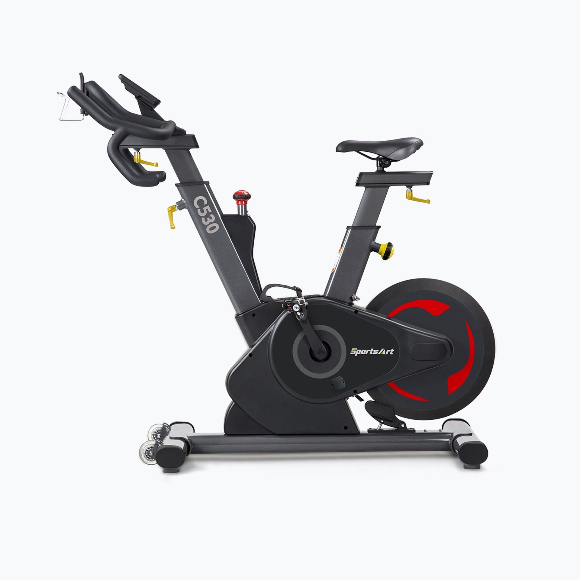 Zdjęcia - Rower stacjonarny SportsArt Fitness Rower spinningowy SportsArt C530 czarny mat | WYSYŁKA W 24H | 30 DNI NA ZW 