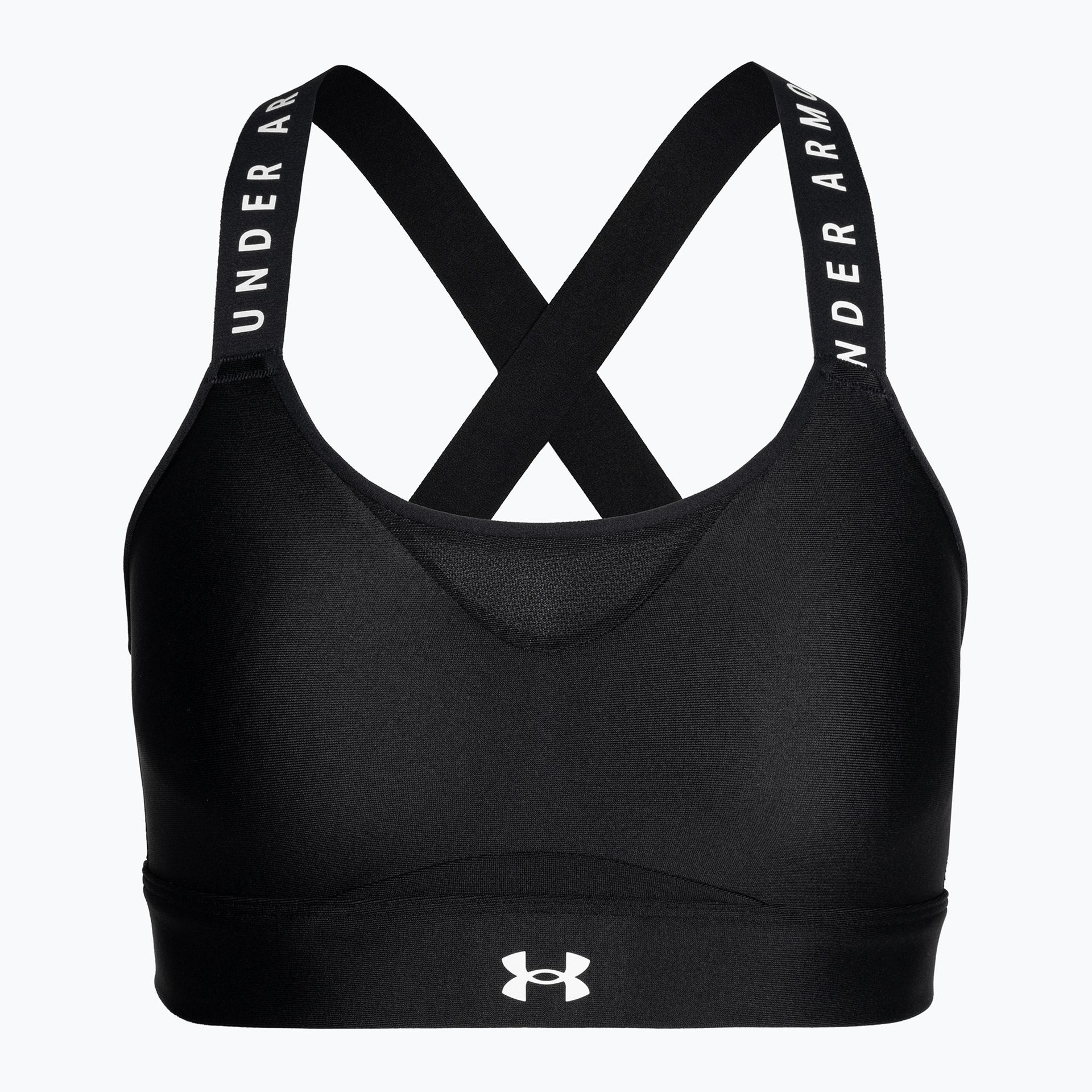 Biustonosz fitness Under Armour Infinity High black/black/white