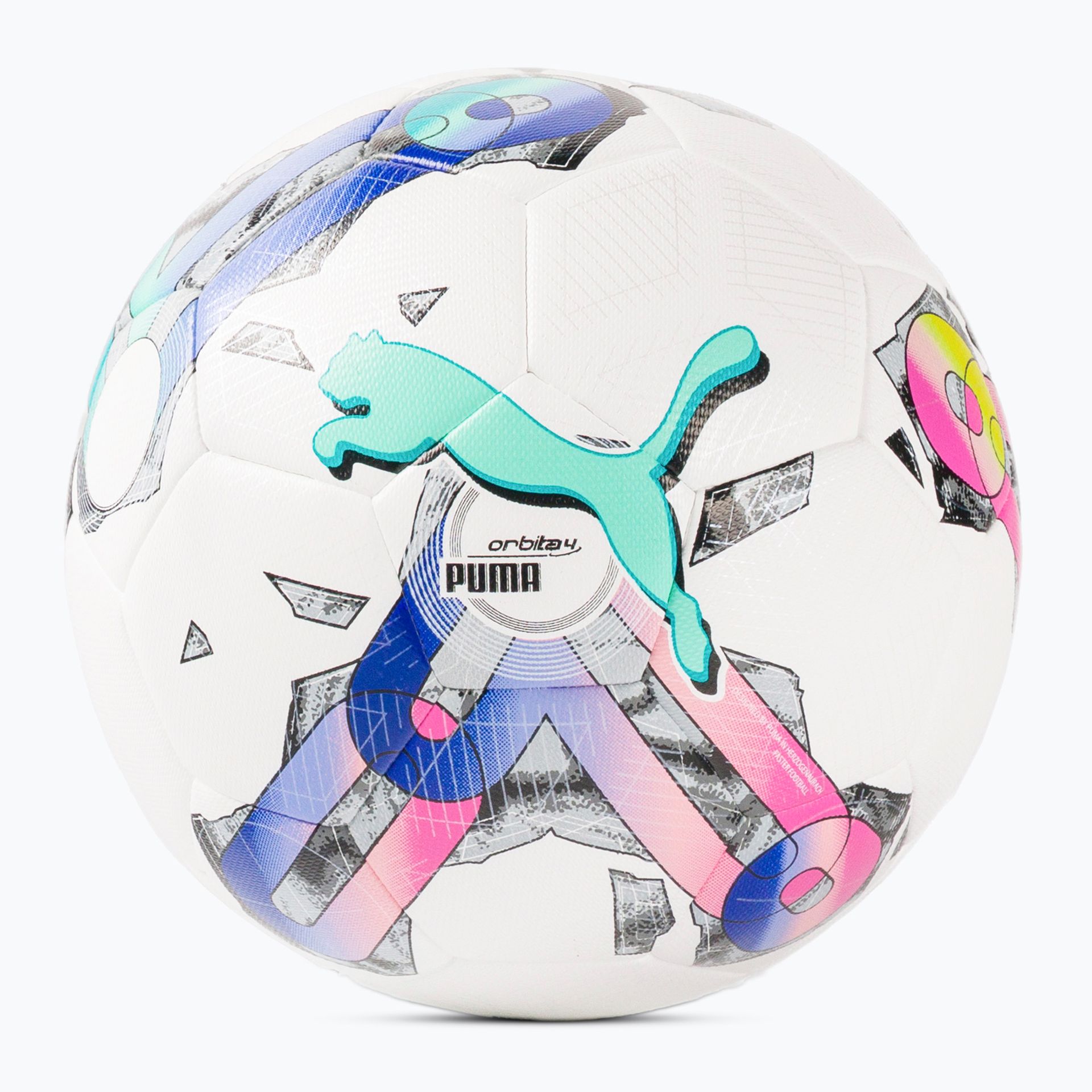 Piłka do piłki nożnej PUMA Orbita 4 HYB FB puma white rozmiar 4