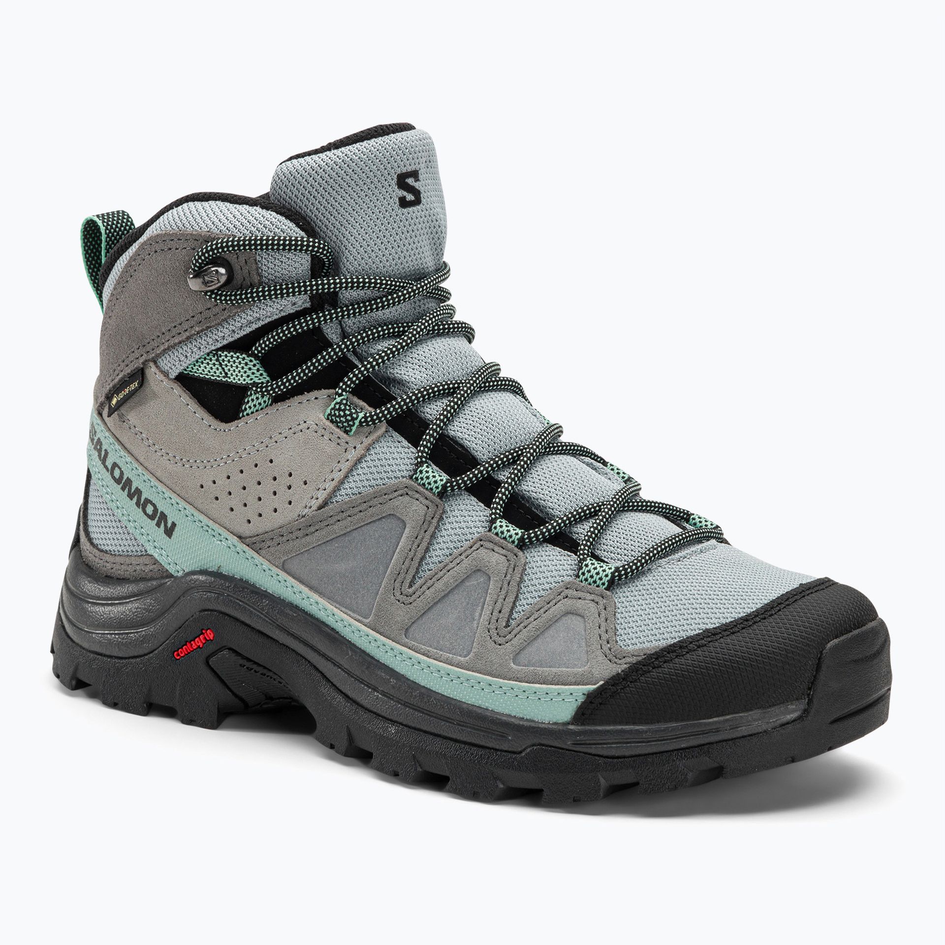 Buty trekkingowe damskie Salomon Quest Rove GTX quarry/qush/black