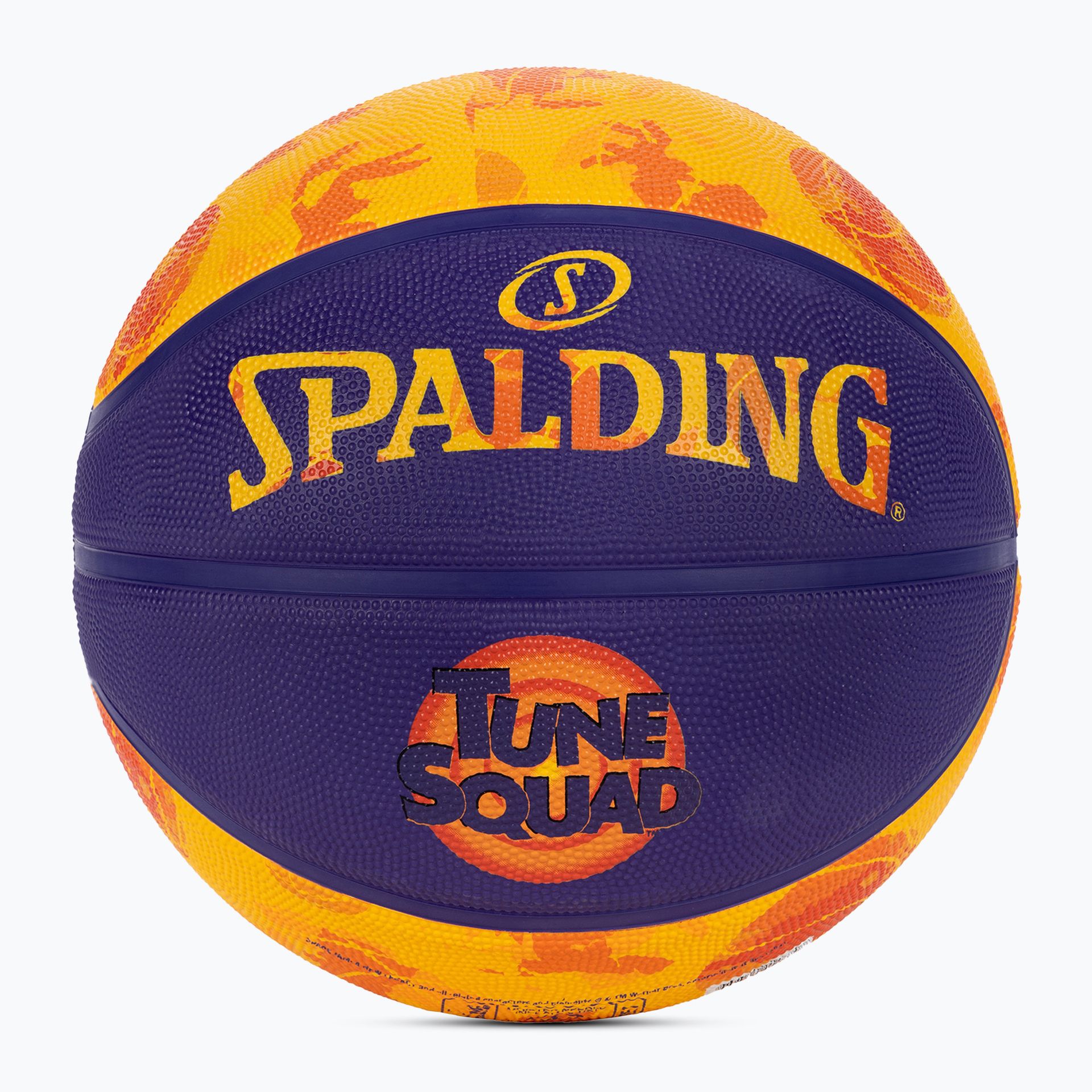 Piłka do koszykówki Spalding Tune Squad pomarańczowa/fioletowa rozmiar 7
