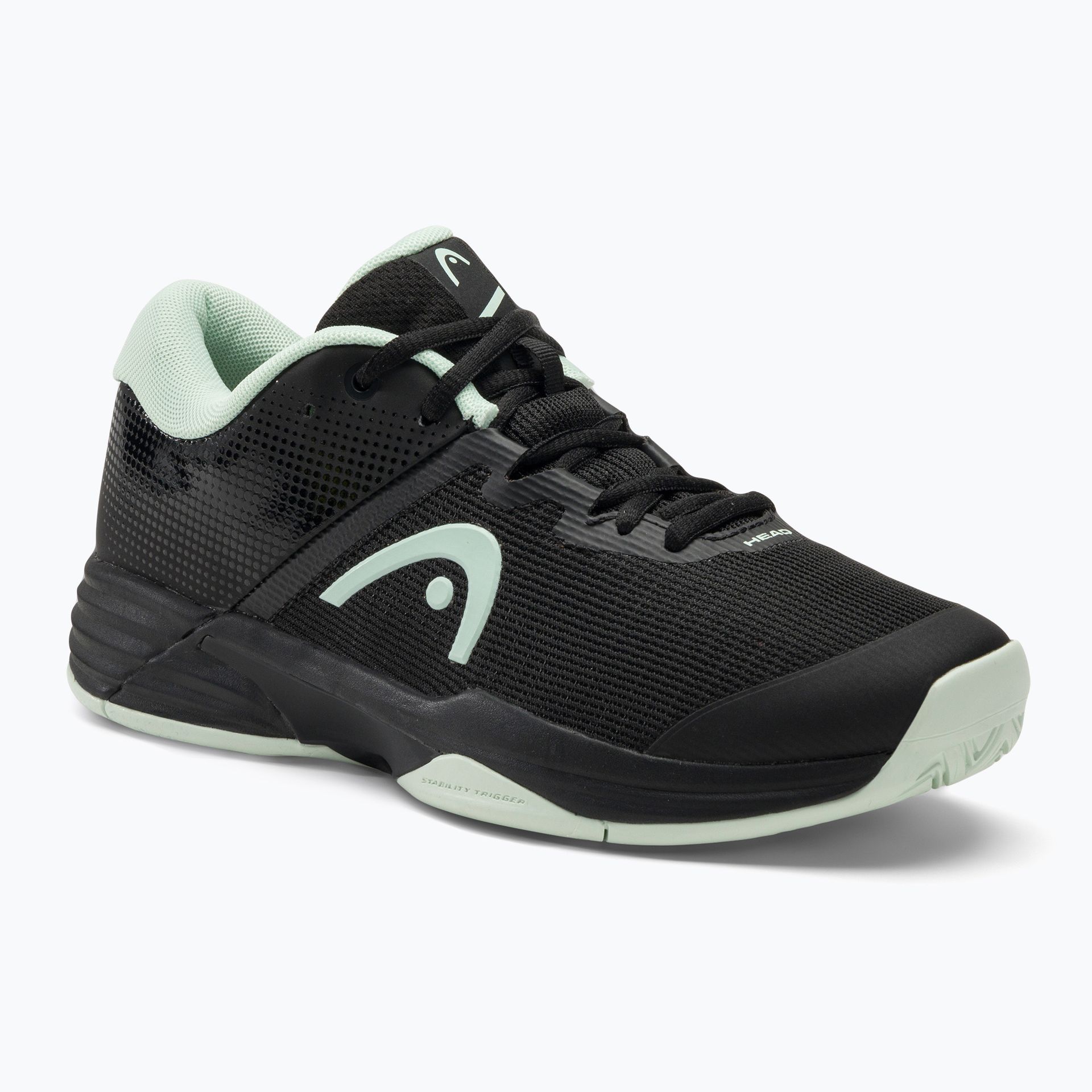 Buty do tenisa damskie HEAD Revolt Evo 2.0 black/aqua