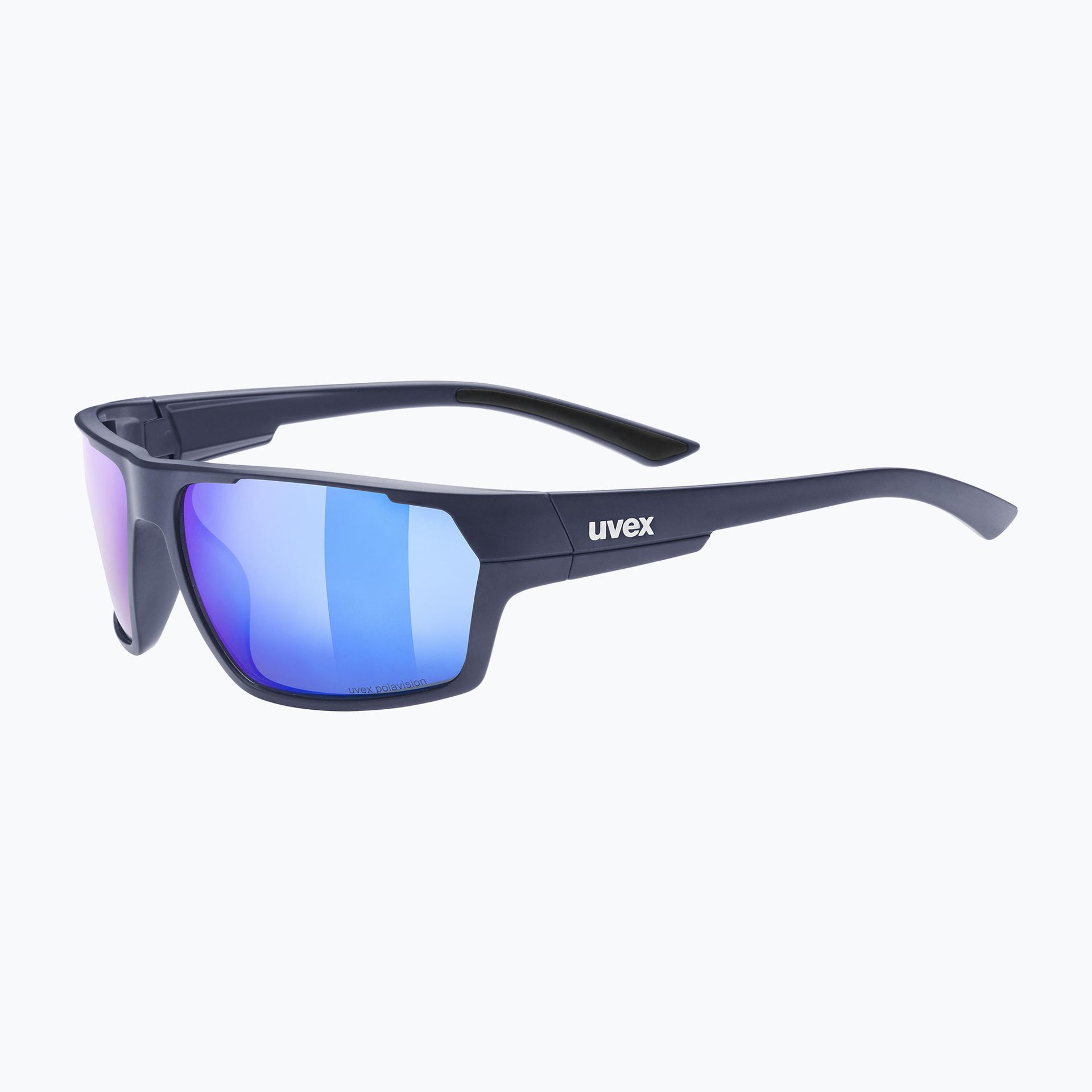 Okulary przeciwsłoneczne UVEX Sportstyle 233 P deep space mat/mirror blue