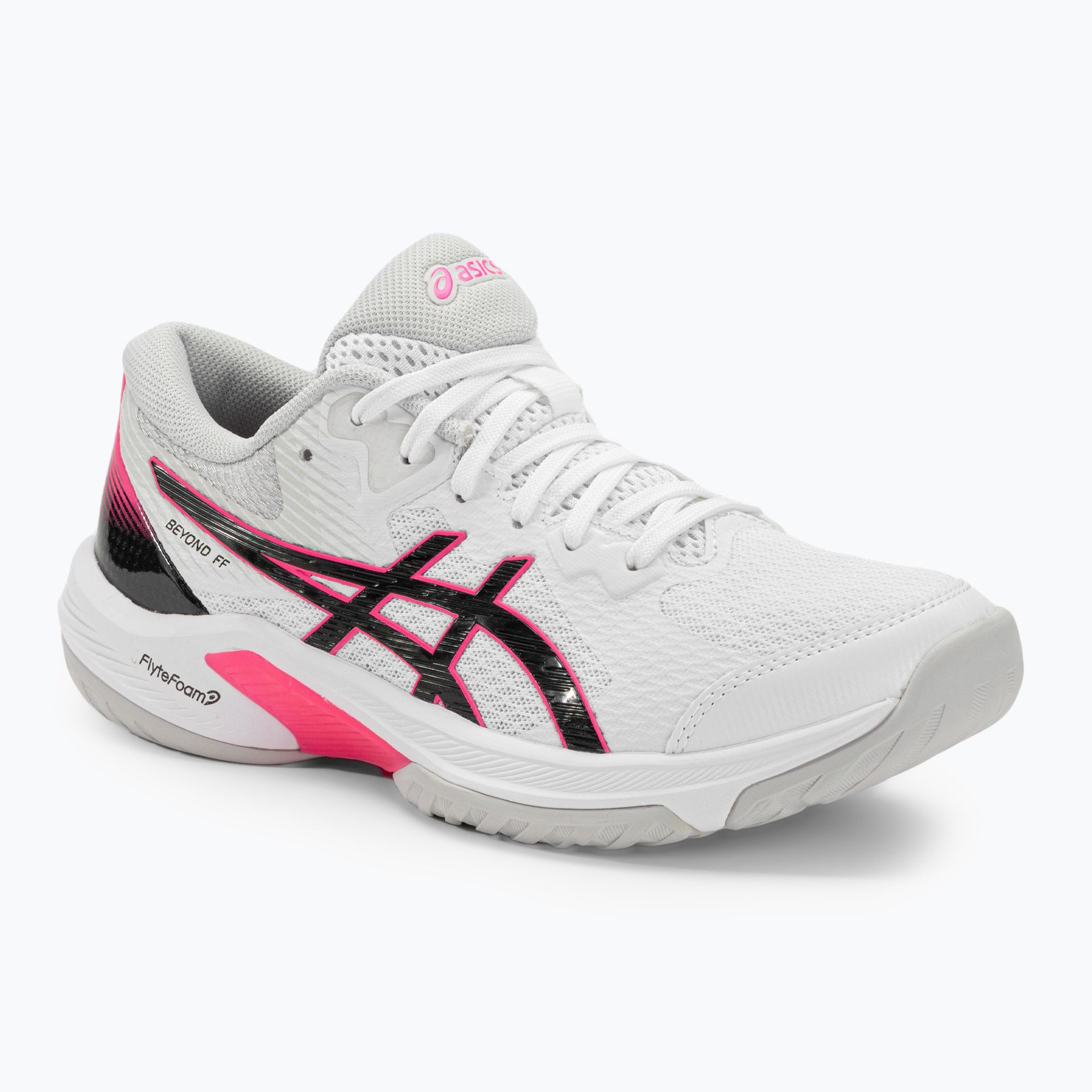 Buty do siatkówki damskie ASICS Beyond FF white/hot pink