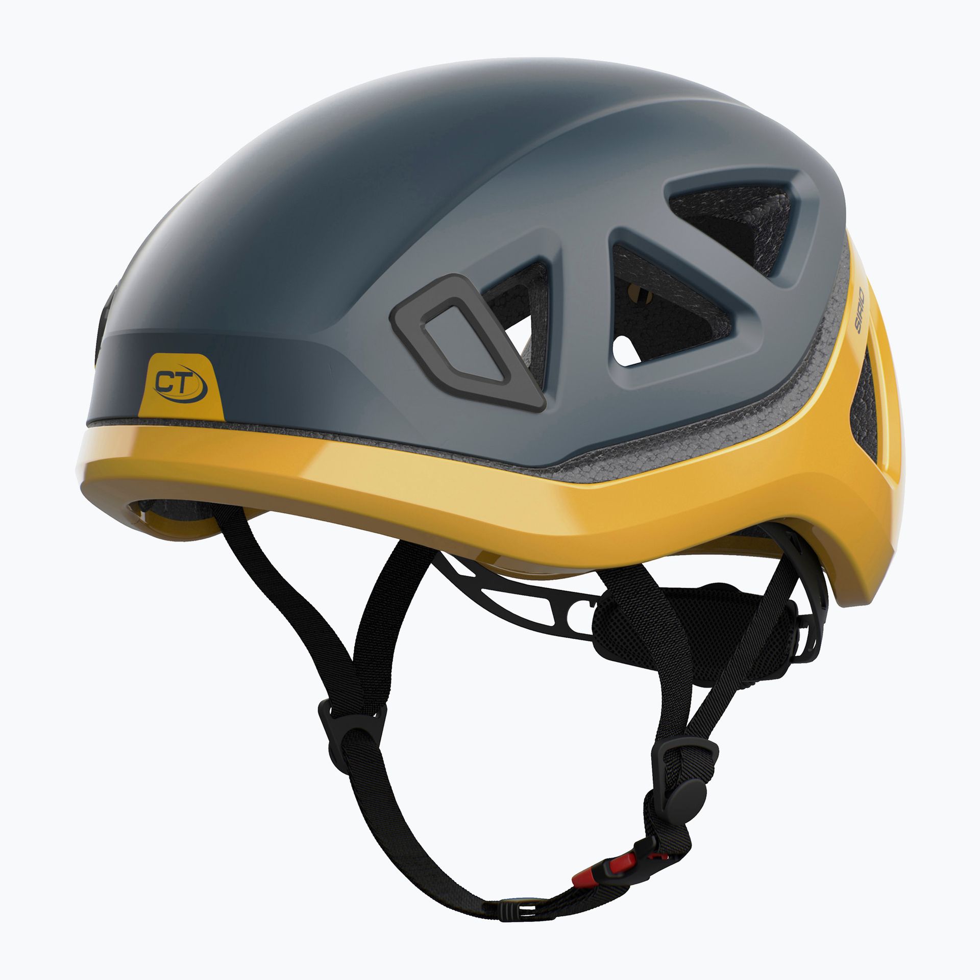 Kask wspinaczkowy Climbing Technology Sirio anthracite/mustard