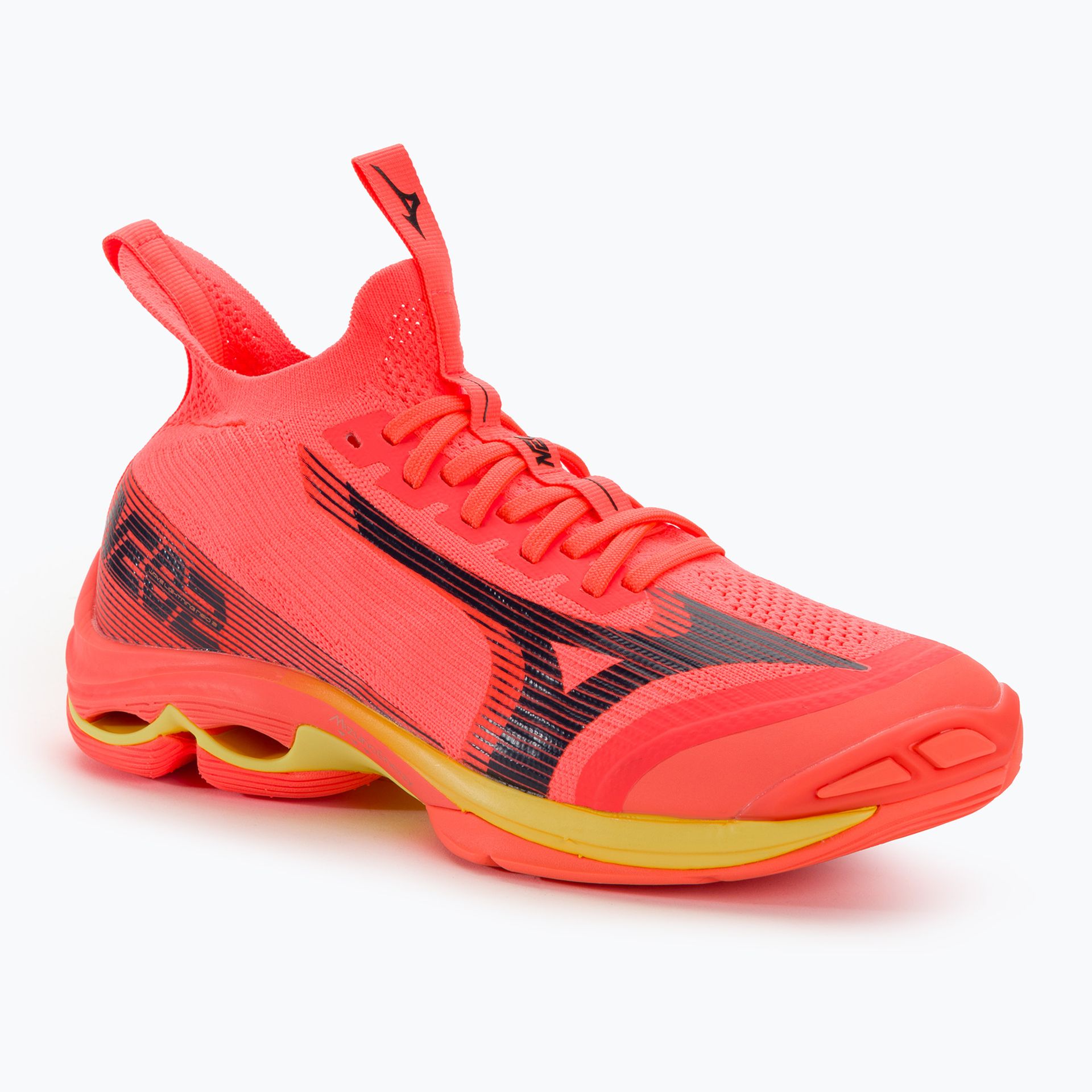 Buty do siatkówki Mizuno Wave Lightning Neo 2 neon flame/black/bolt2