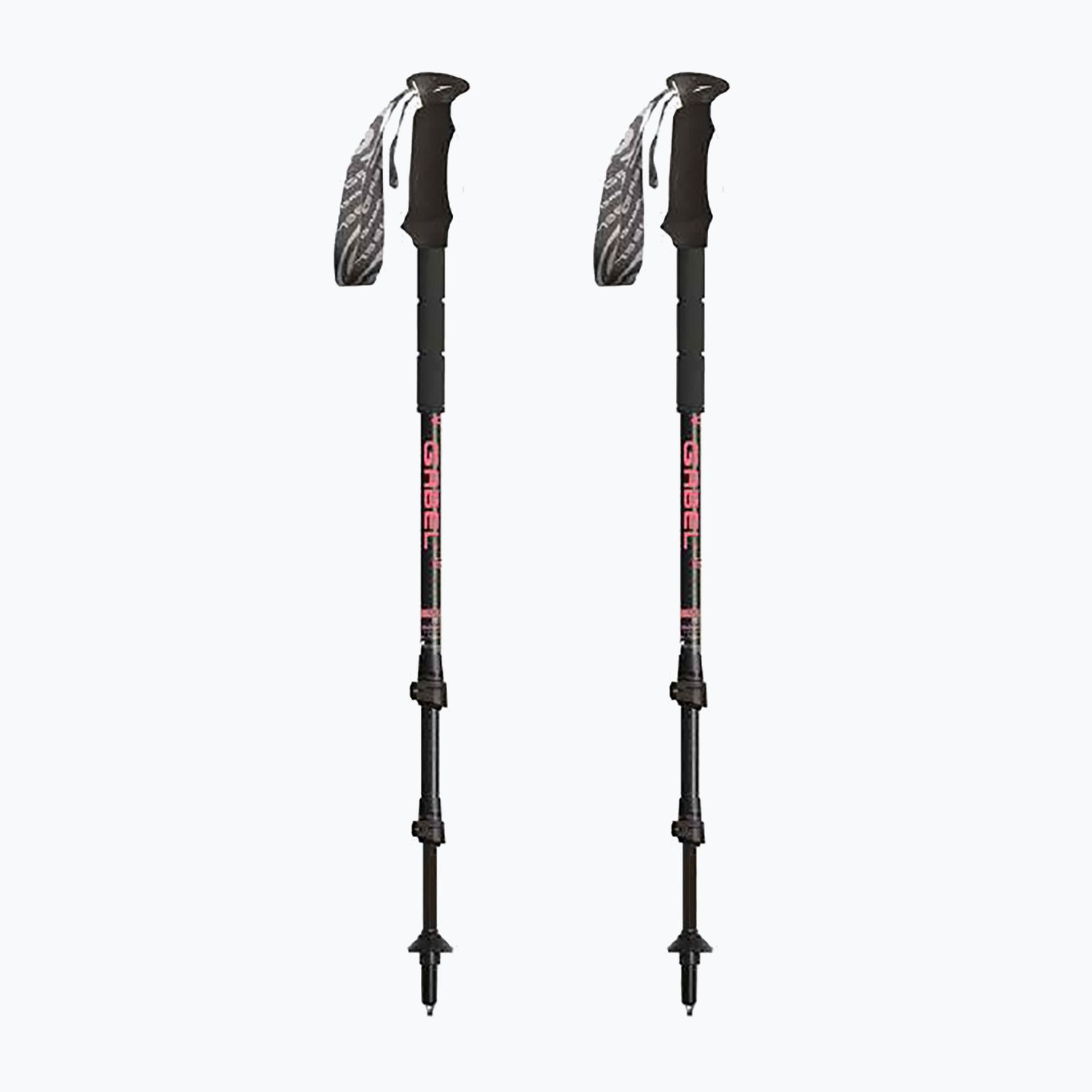 Kije trekkingowe GABEL Carbon Tour Lite czarny