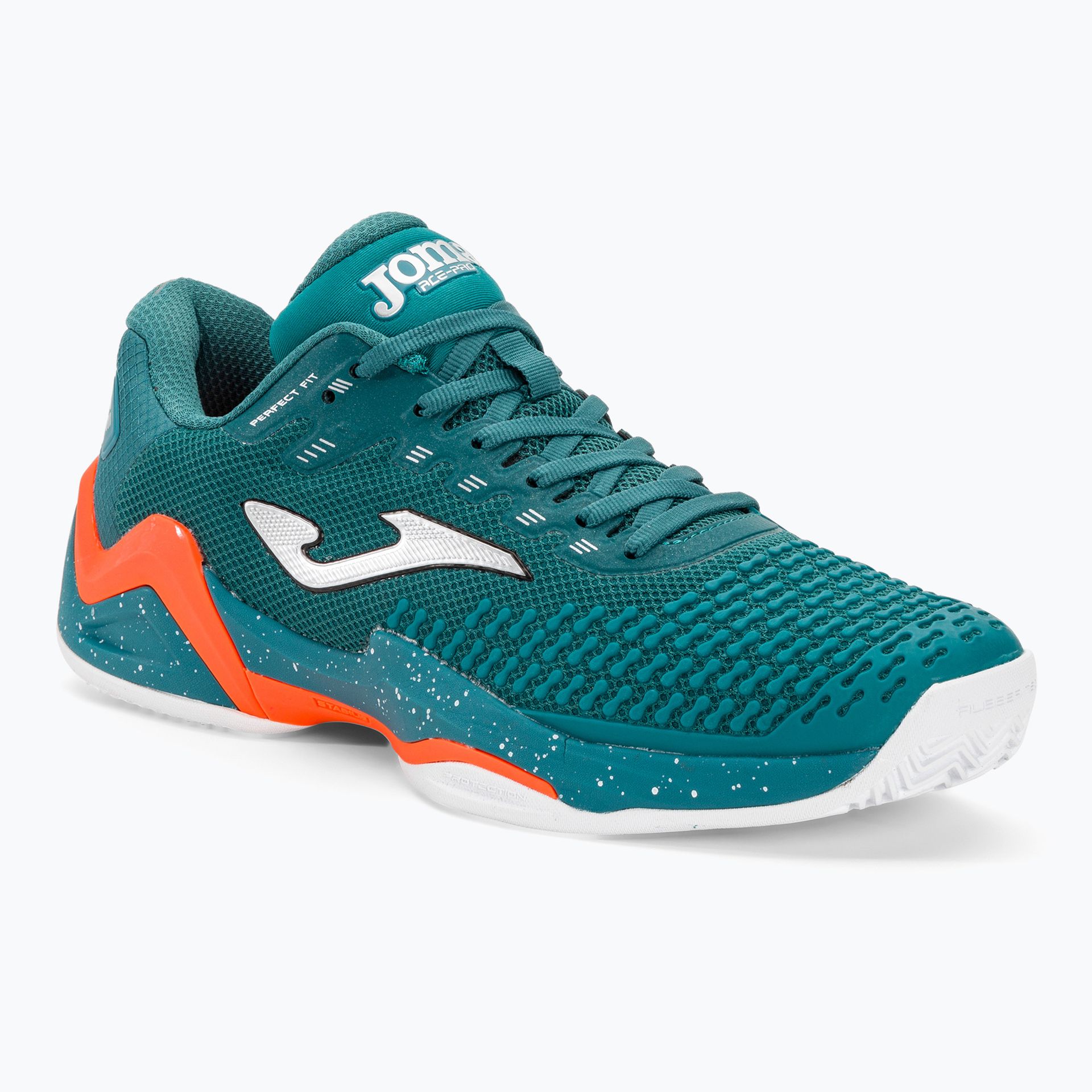 Buty do tenisa męskie Joma Ace P petroleum/orange