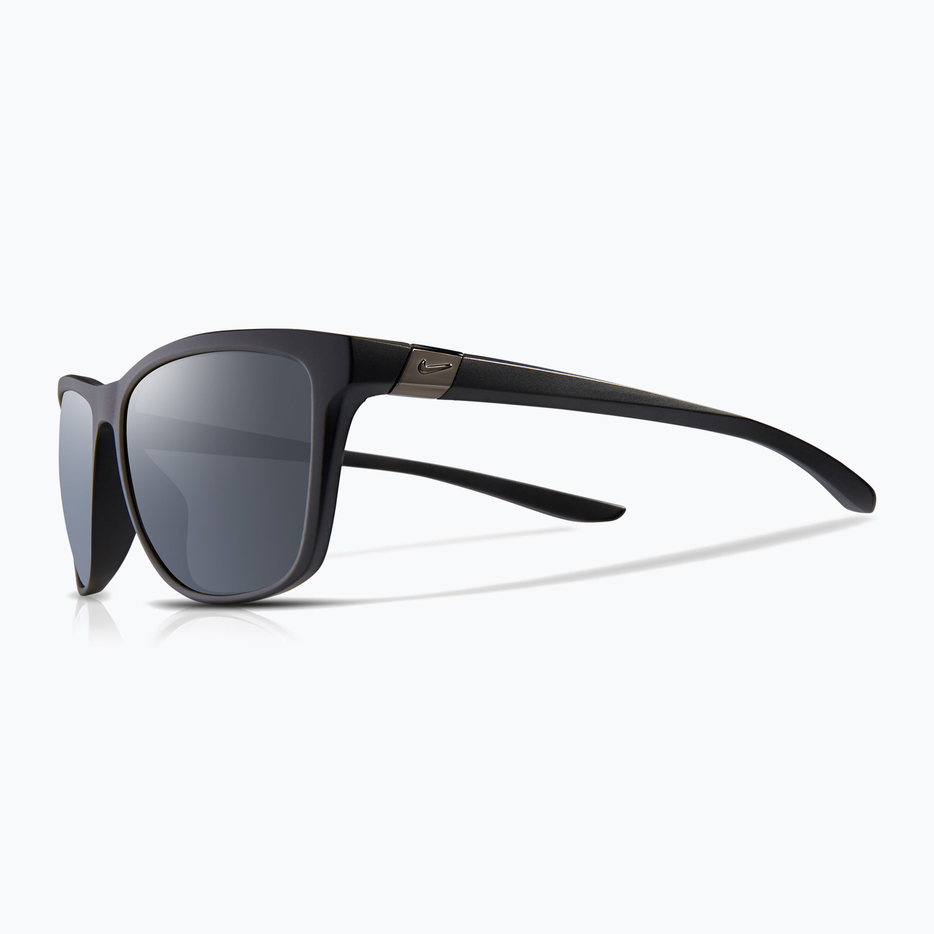 Okulary przeciwsłoneczne damskie Nike City Icon matte black/dark grey
