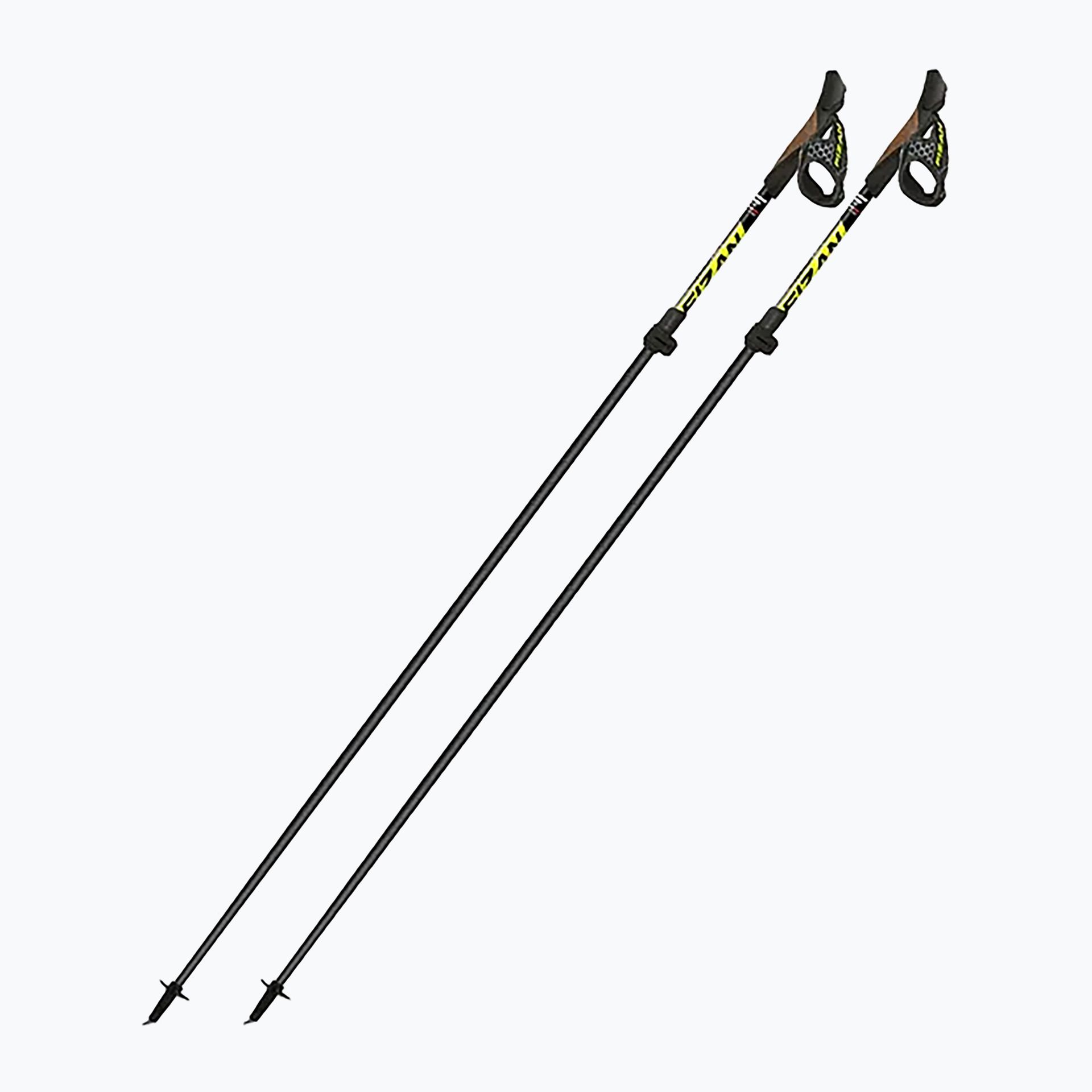 Kije nordic walking Fizan Tecno Race yellow/grey