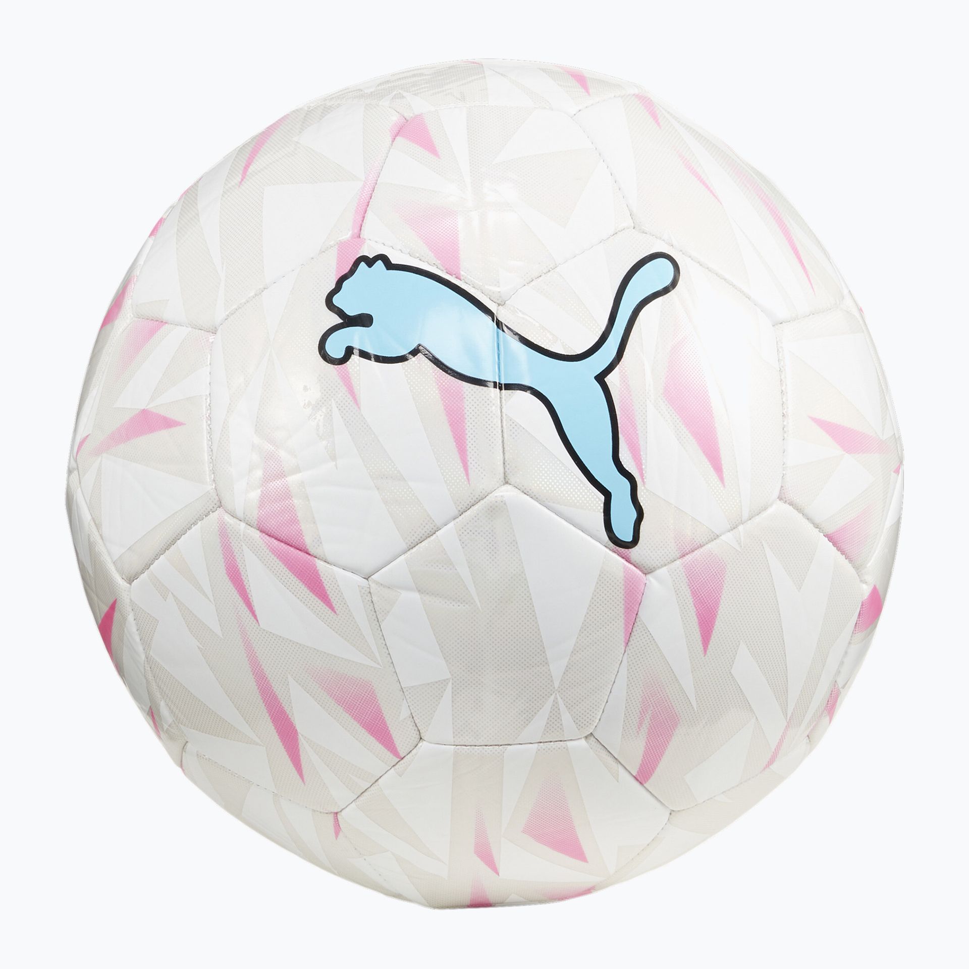 Piłka do piłki nożnej PUMA Final Graphic puma white/puma silver/poison pink/bright aqua rozmiar 4