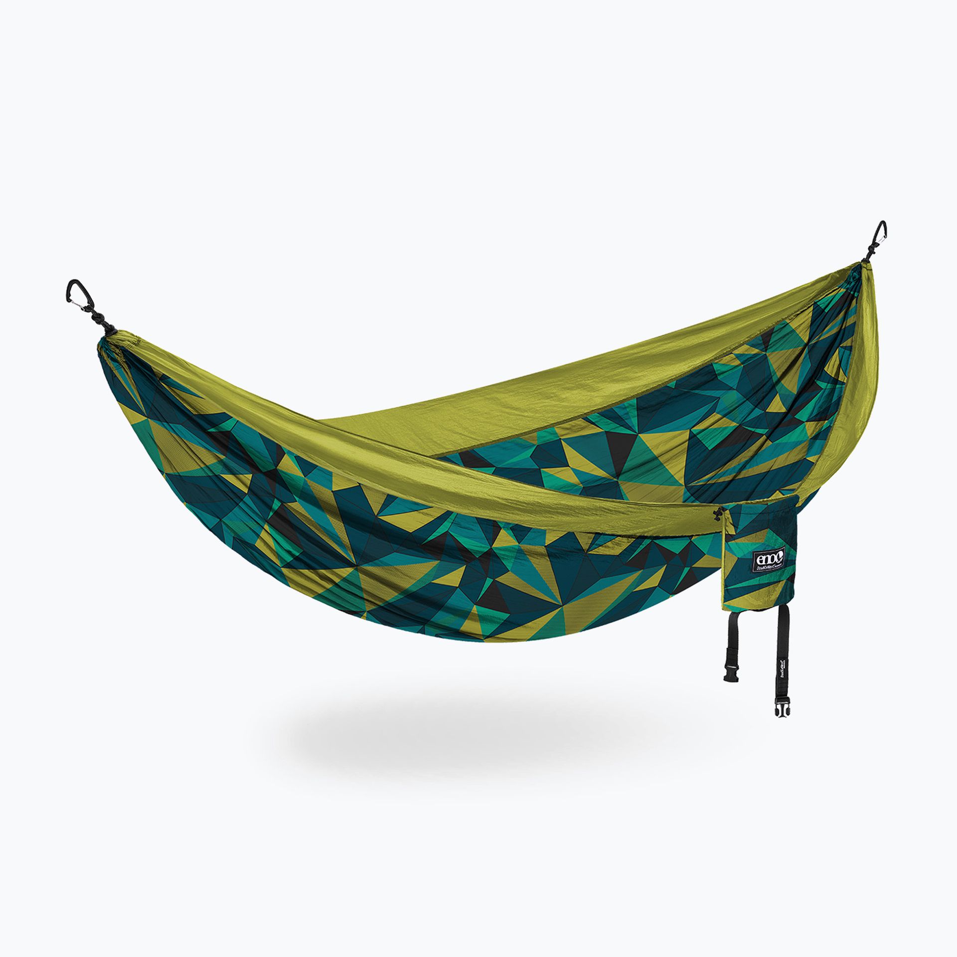 Hamak turystyczny ENO DoubleNest Print boulder/melon