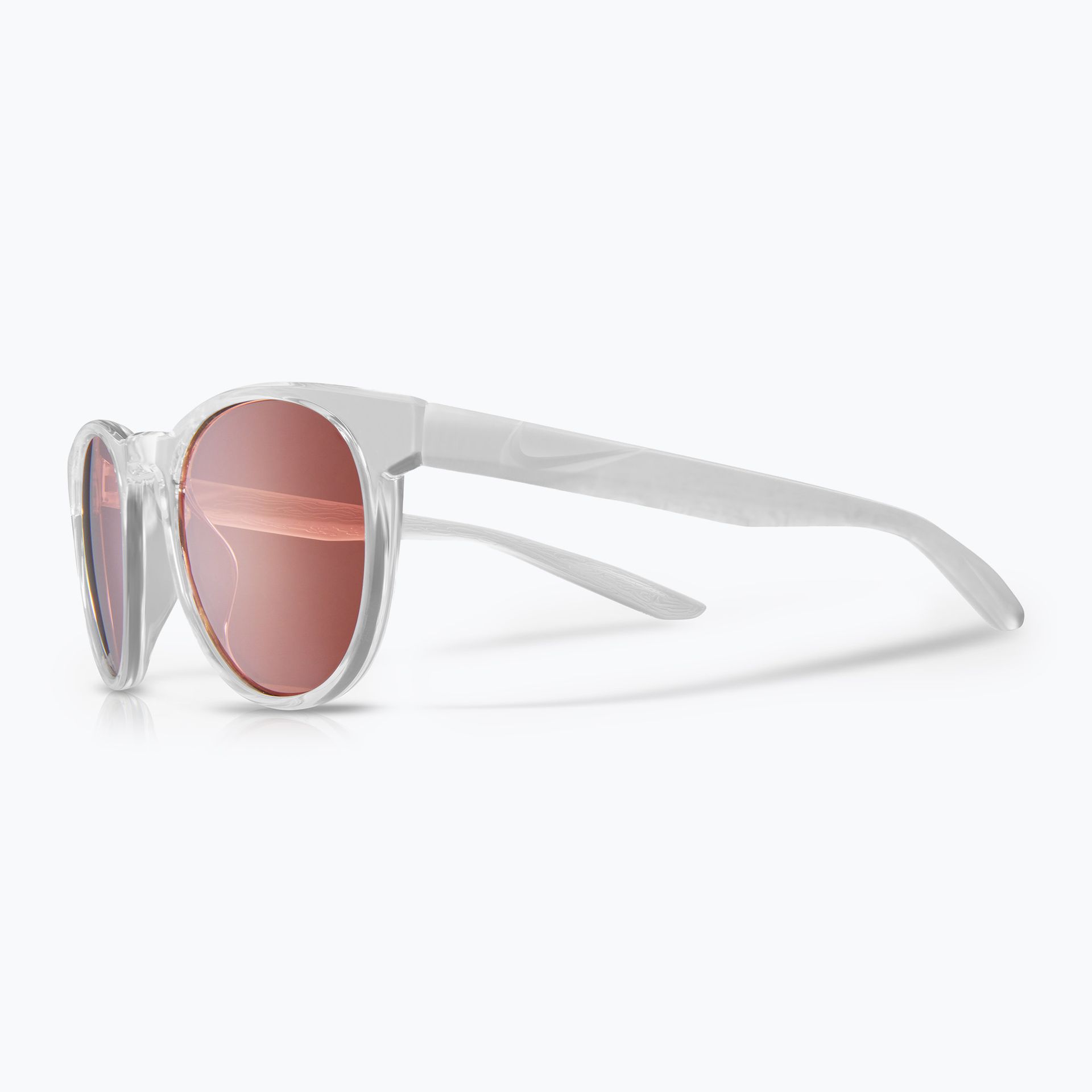 Okulary przeciwsłoneczne dziecięce Nike Horizon Ascent S clear/pink | WYSYŁKA W 24H | 30 DNI NA ZWROT