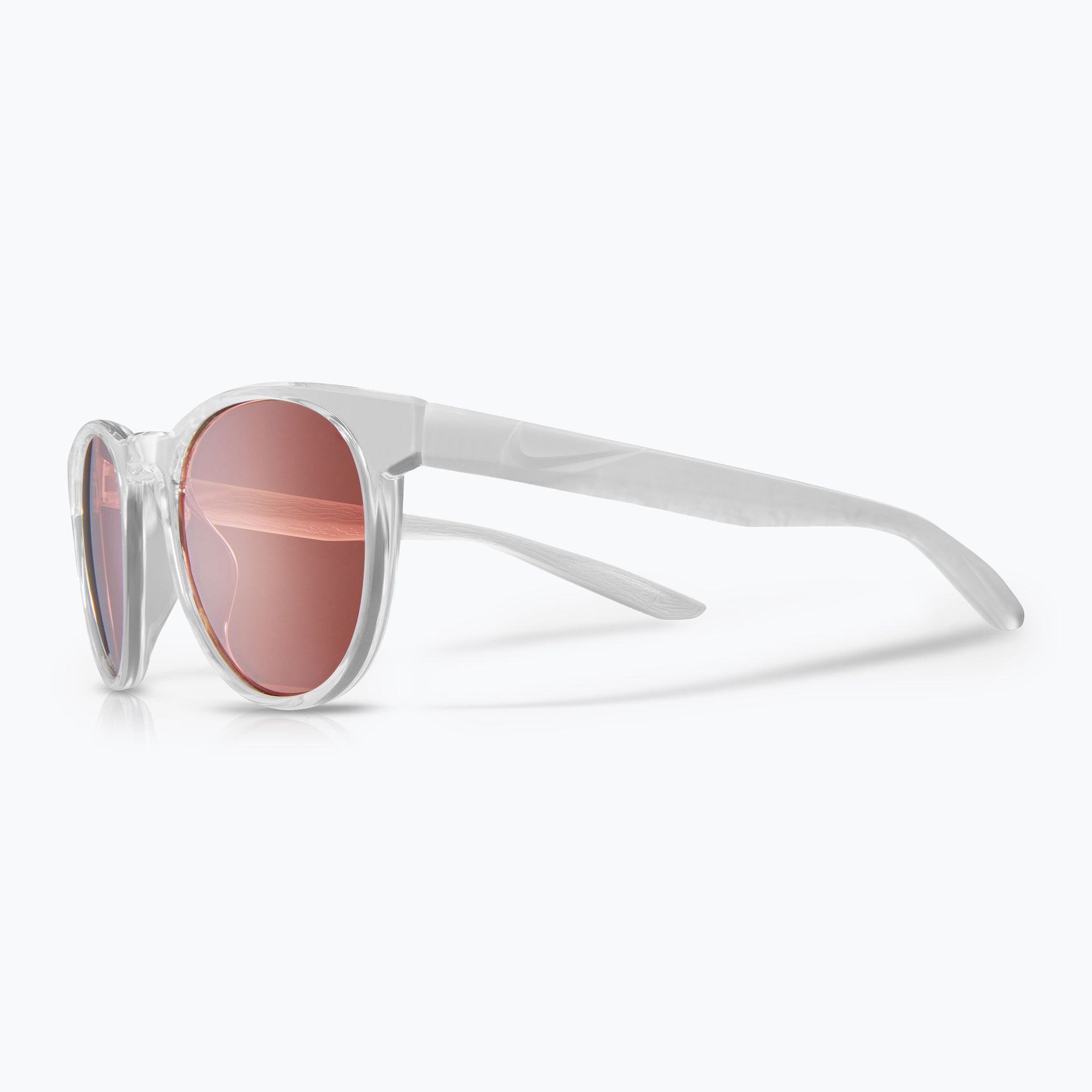 Okulary przeciwsłoneczne dziecięce Nike Horizon Ascent S clear/pink