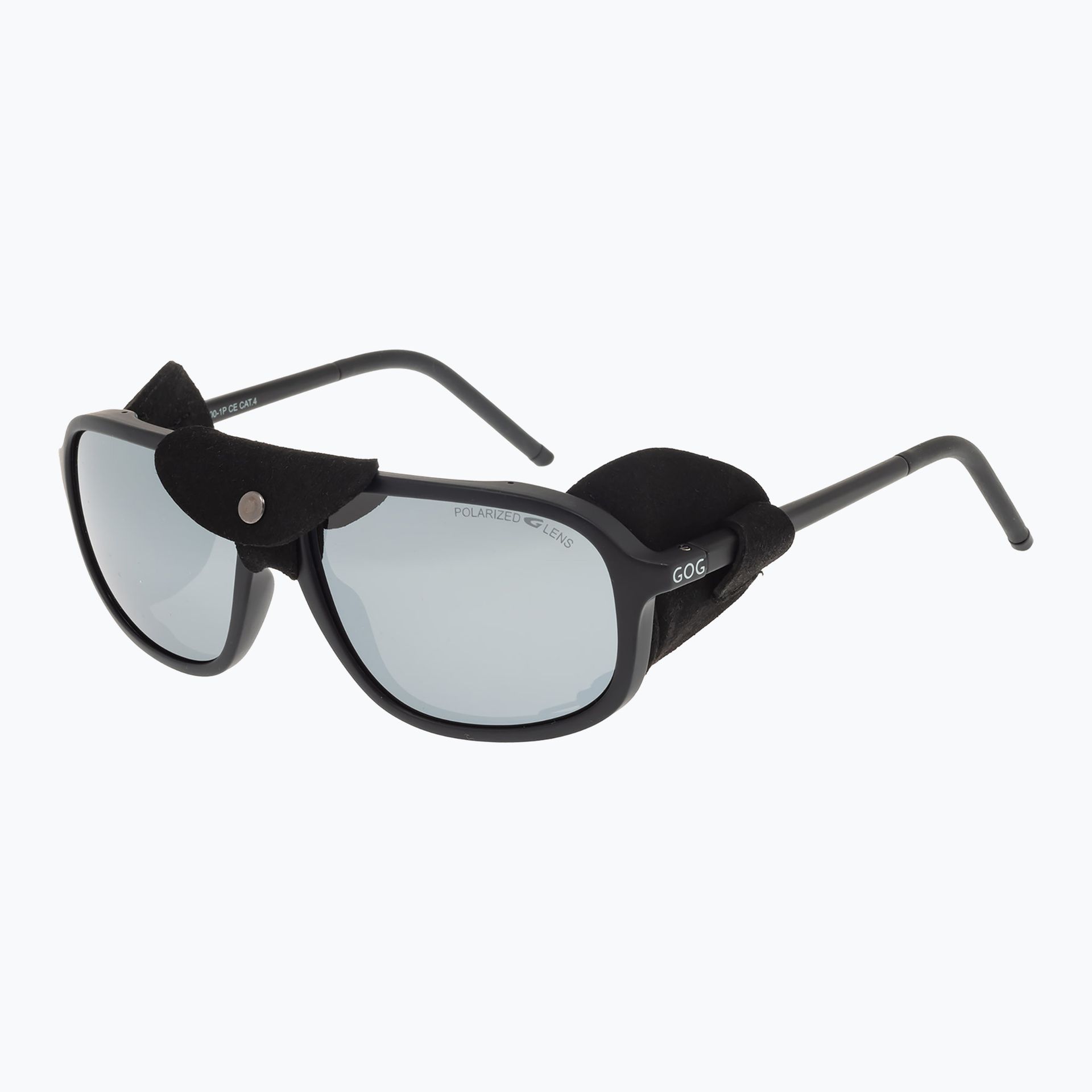 Okulary przeciwsłoneczne GOG Everest matt black/silver mirror