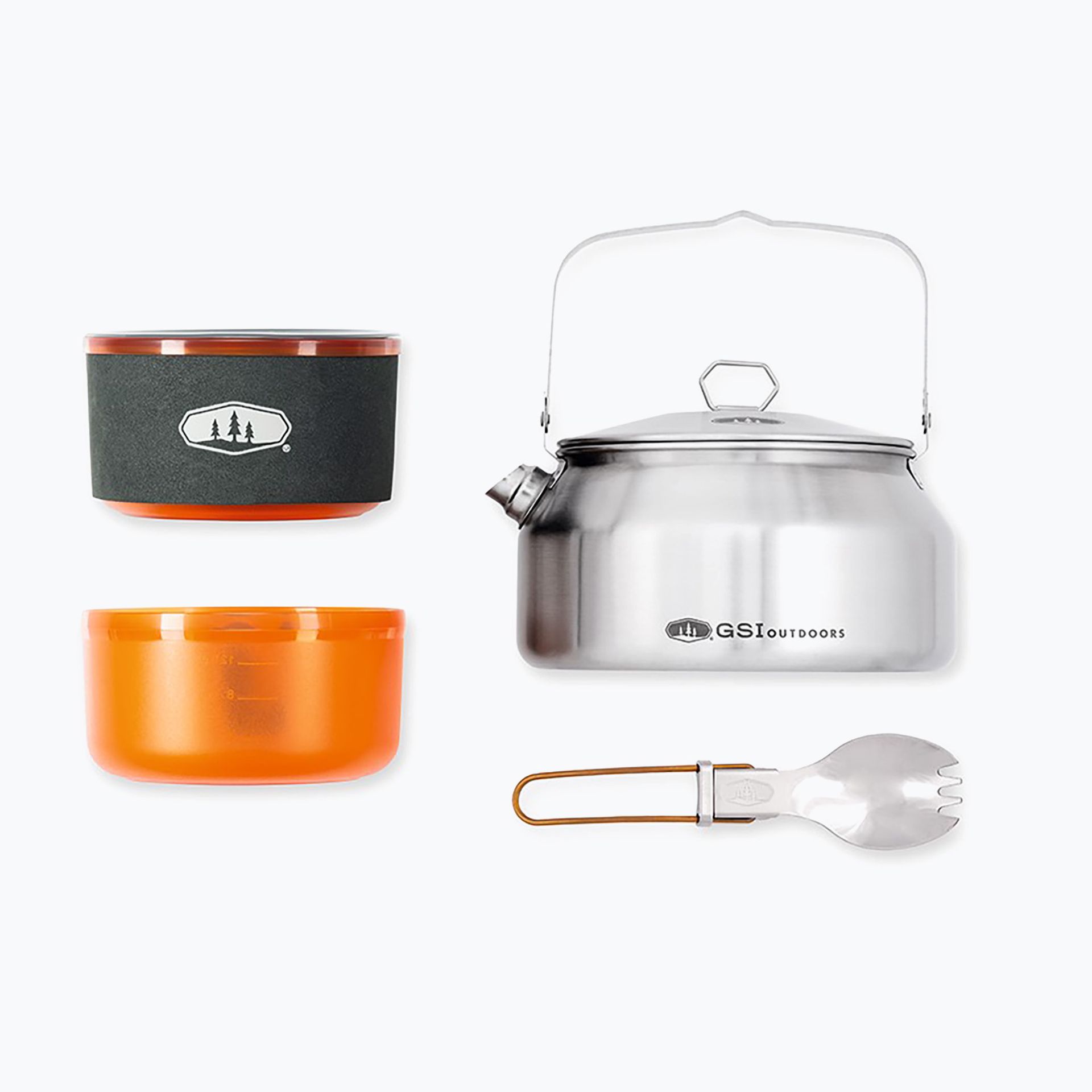 Zestaw naczyń turystycznych GSI Outdoors Glacier Ketalist stainless