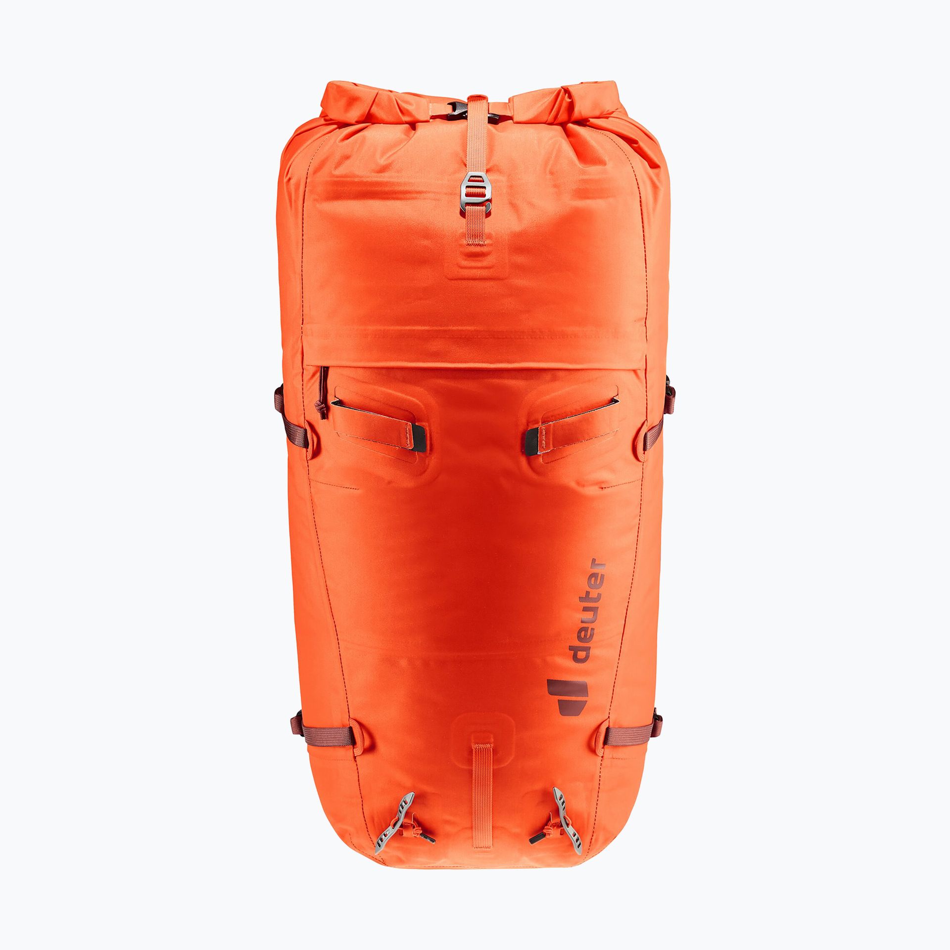 Plecak wspinaczkowy damski deuter Durascent 42+10 l SL papaya/redwood