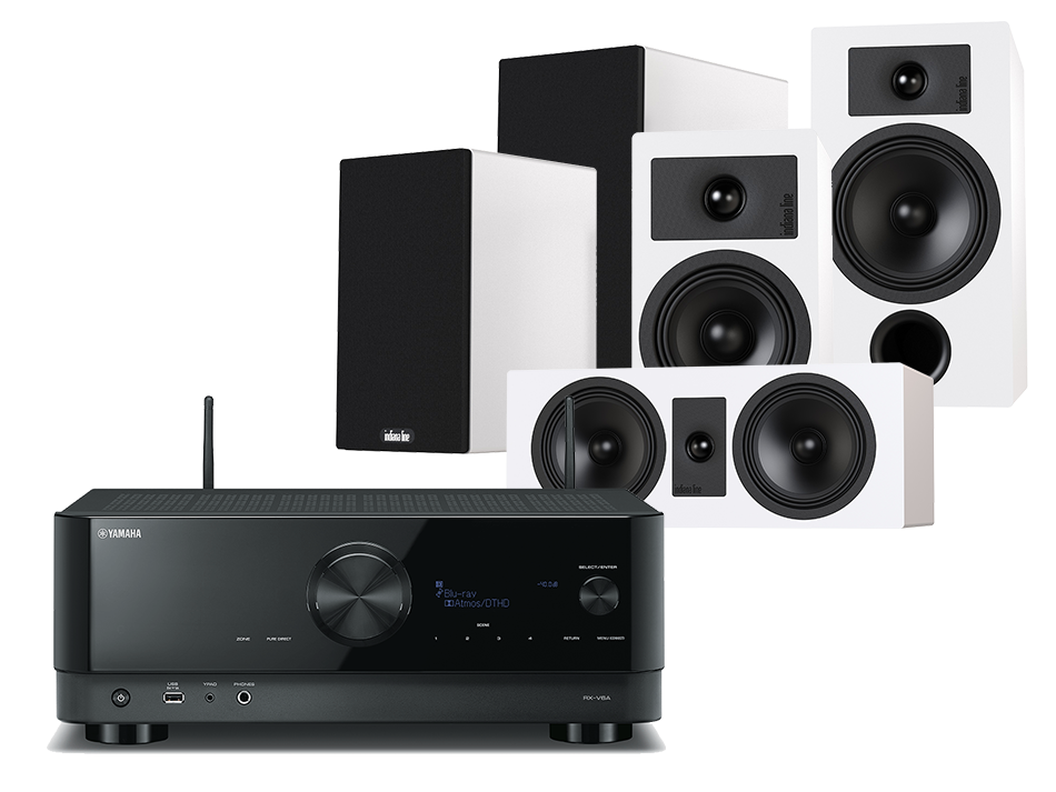 Yamaha RX-V6A + Tesi 3 + 2 + 7
