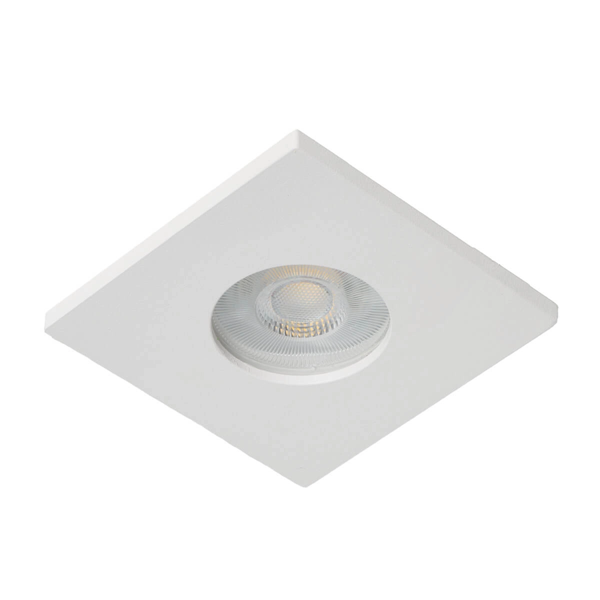 Kwadratowa lampa sufitowa KANT AZ6050 Azzardo metalowa IP44 biały