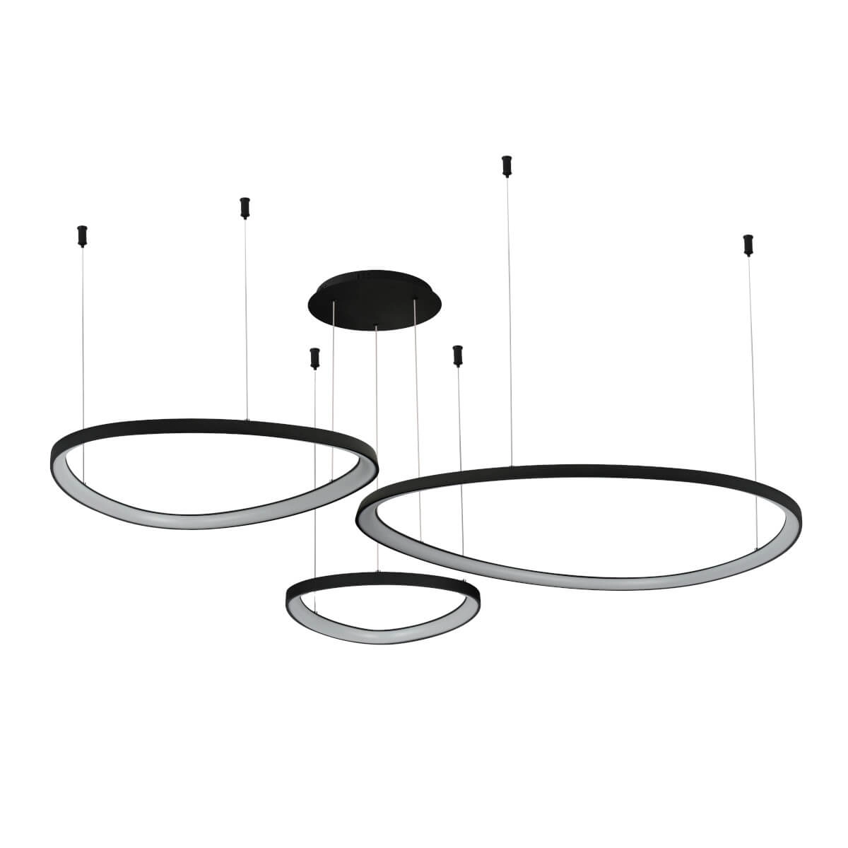 Potrójna lampa wisząca AMANDA AZ5774 Azzardo LED 170W 3000-6000K czarny