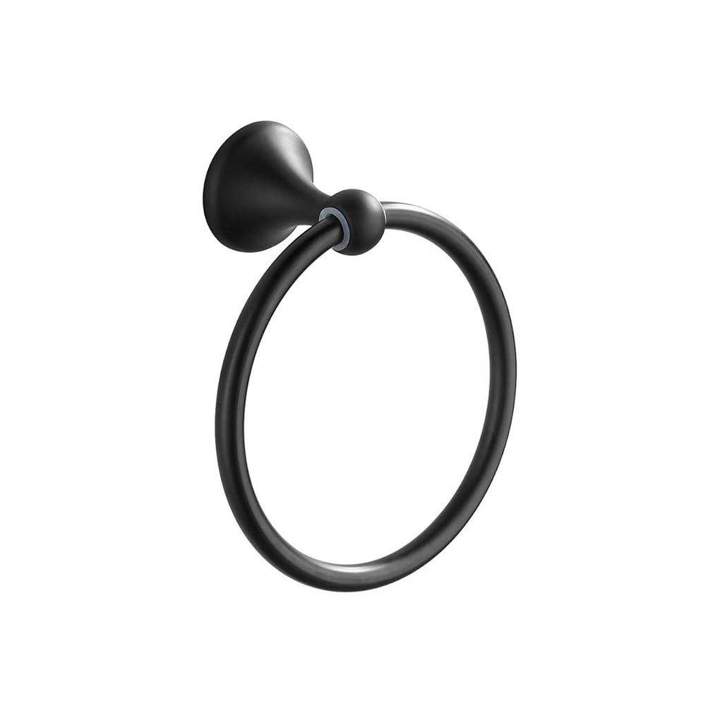 Rea Wieszak łazienkowy RING 332867A Czarny RETRO
