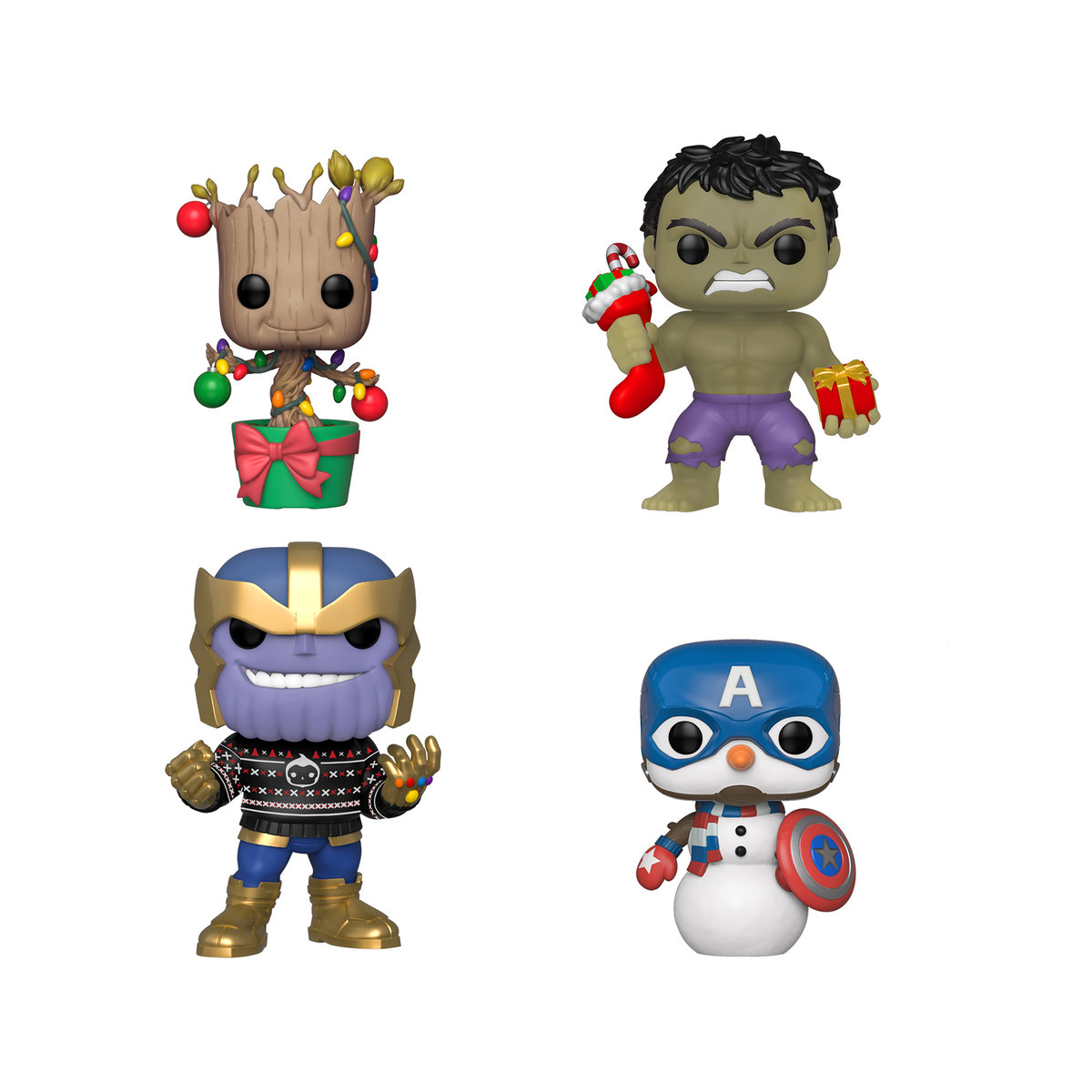 POP Marvel: Holiday- 4PK