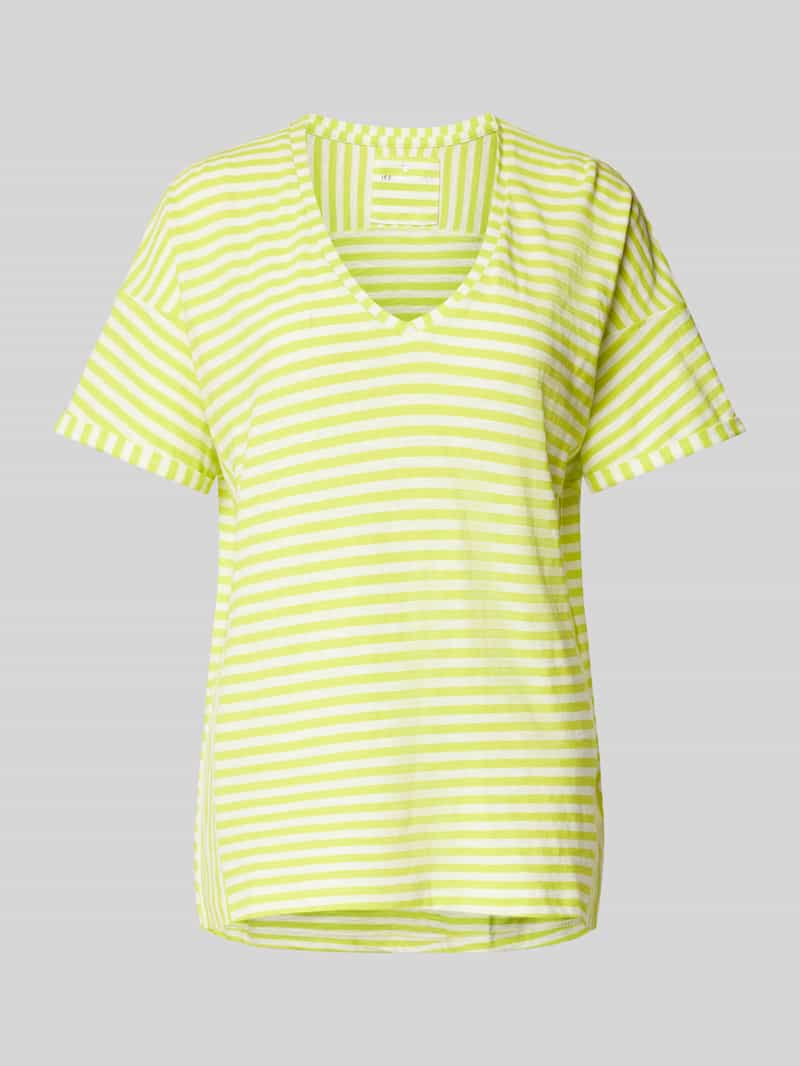 T-shirt ze wzorem w paski model ‘Darasil’