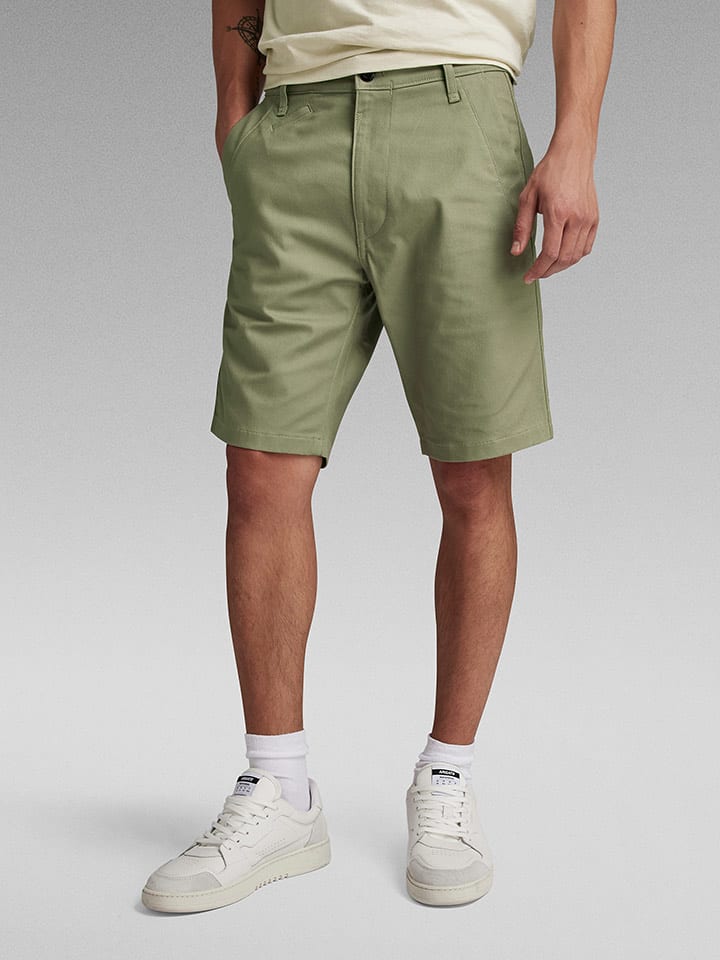 G-Star Bermudy w kolorze khaki