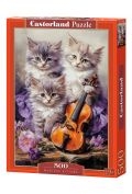 Puzzle 500 Musical Kittens CASTOR - Castorland