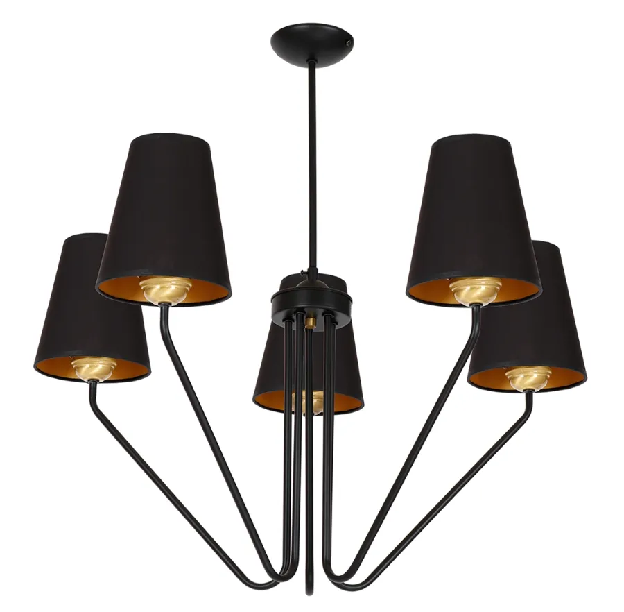 Duży nowoczesny żyrandol - 3X K427 C6-B59