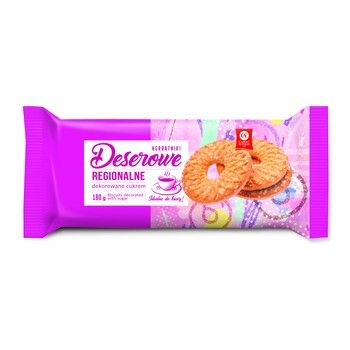 1x 180g CUKRY NYSKIE Herbatniki regionalne