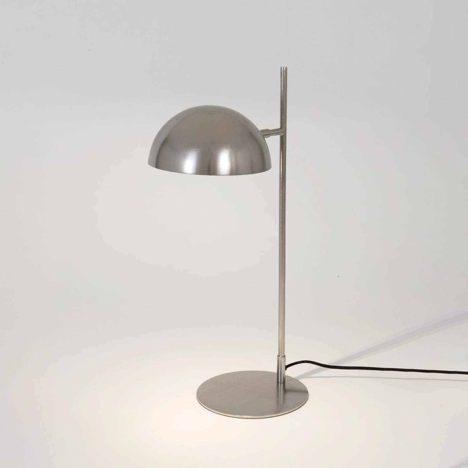 Holländer Lampa stołowa Miro, kolor srebrny, wysokość 58 cm, żelazo/mosiądz