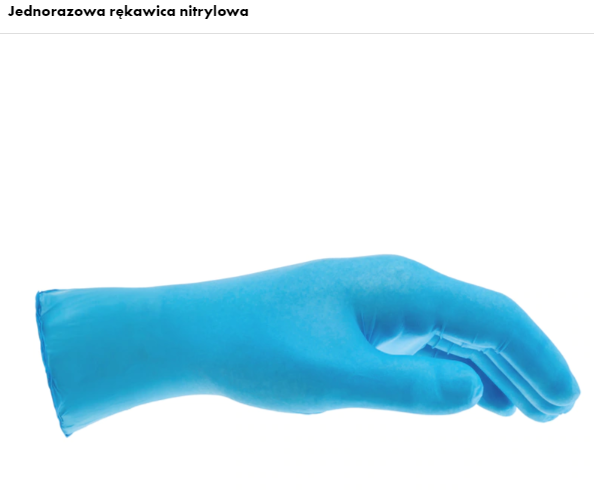 WURTH Rękawice Ochronne NITRYLOWE Jednorazowe XL (100szt.)