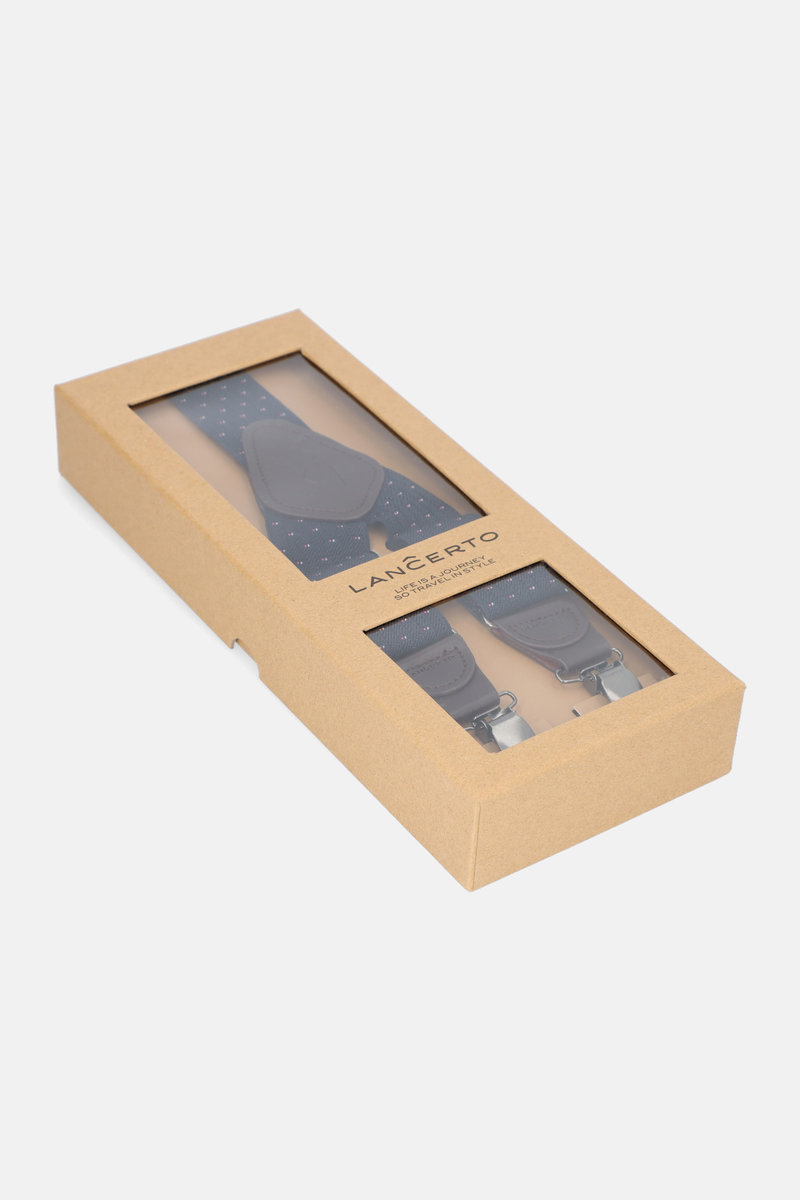 Szelki Granatowe W Mikrowzór