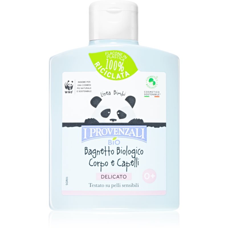 I Provenzali BIO Baby Bath Foam szampon i żel pod prysznic dla dzieci 250 ml