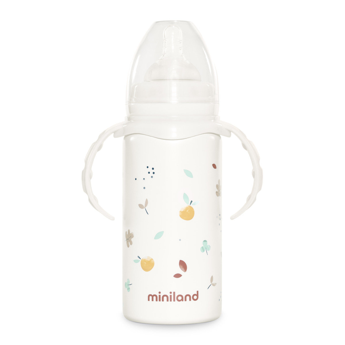 Butelka termiczna ze stali nierdzewnej ze smoczkiem Valencia 240 ml