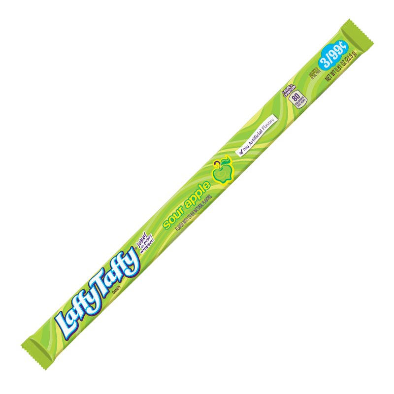 Wonka Laffy Taffy Rope Sour Apple 23g
