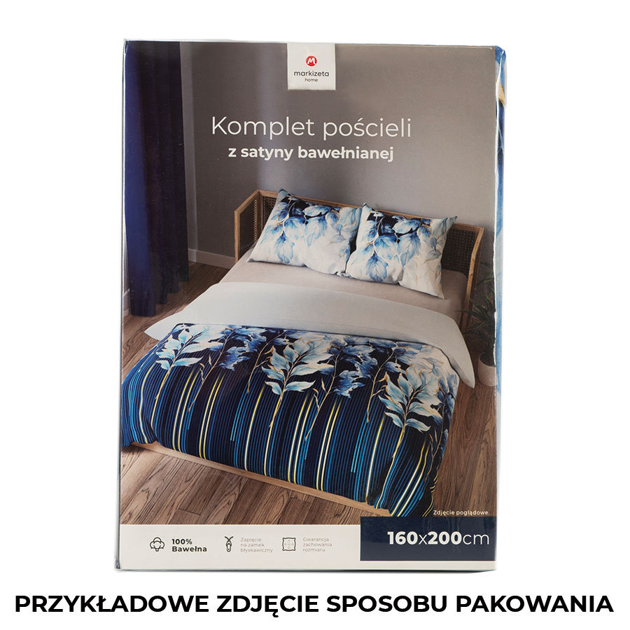 INDIGO Komplet pościeli z satyny bawełnianej 220x200cm