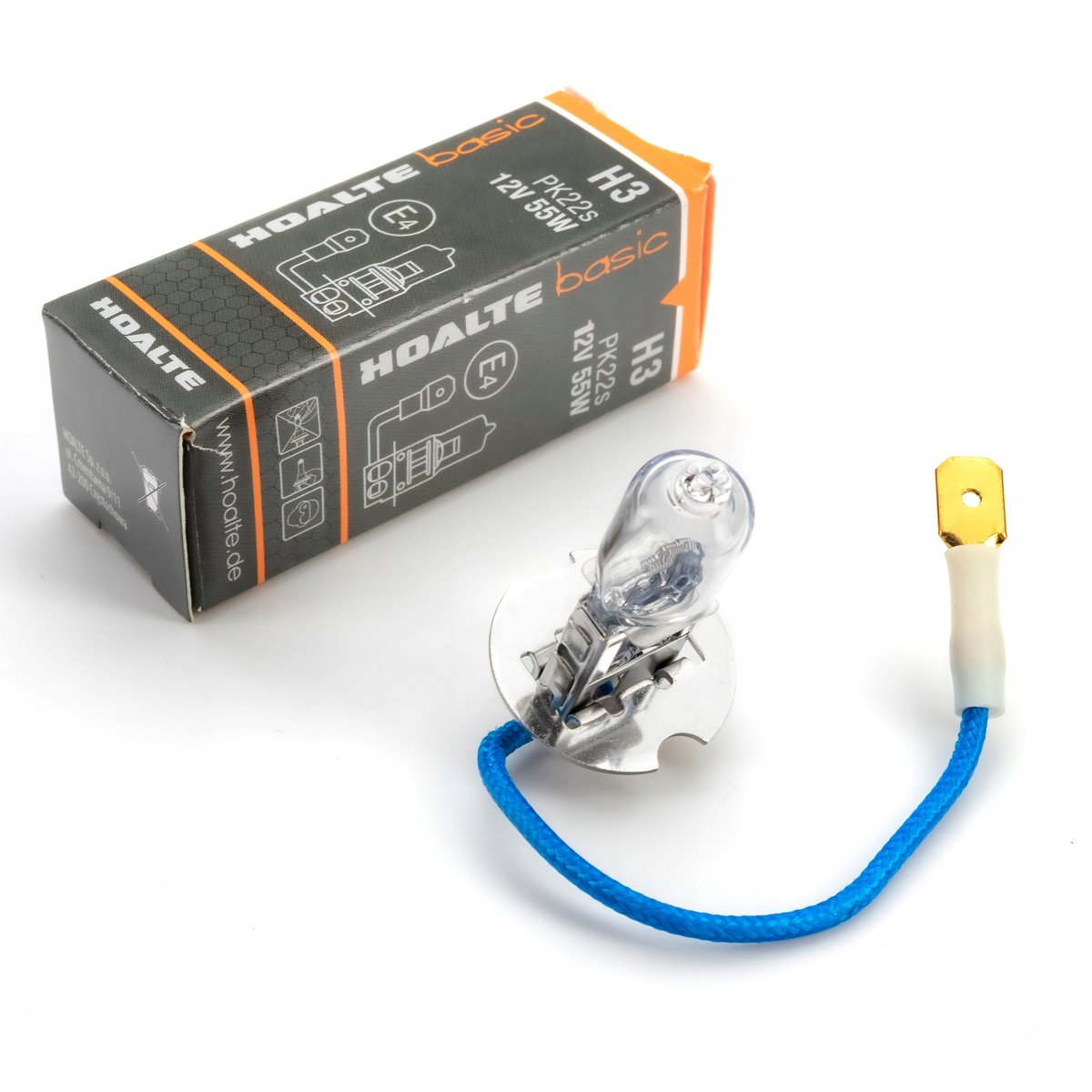 ŻARÓWKA HALOGEN H3 BASIC CLEAR 12V 55W PK22s