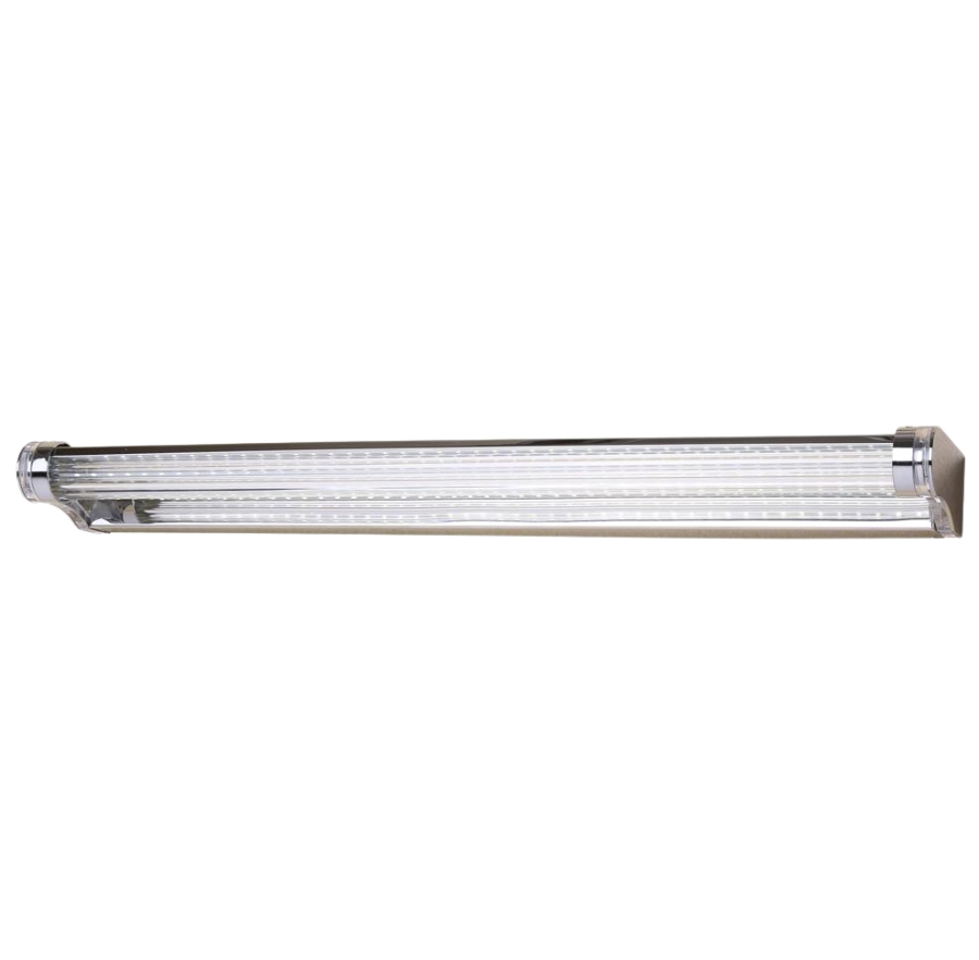 Srebrny nowoczesny kinkiet led nad lustro - 5X K461 B0-Z72