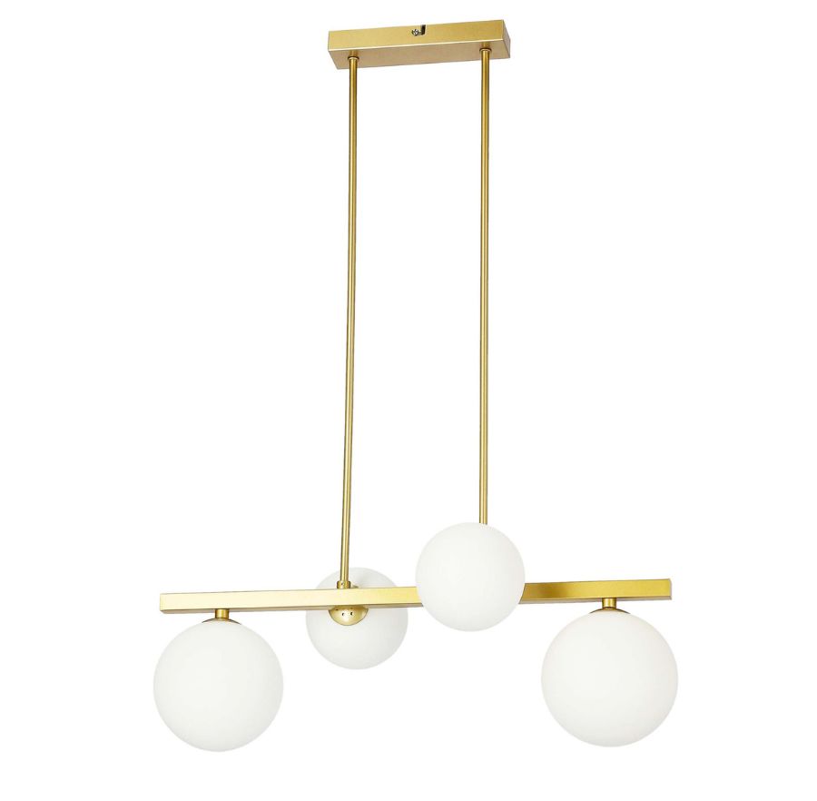 Lampa wisząca ze szklanymi kloszami - K478 Sabrin