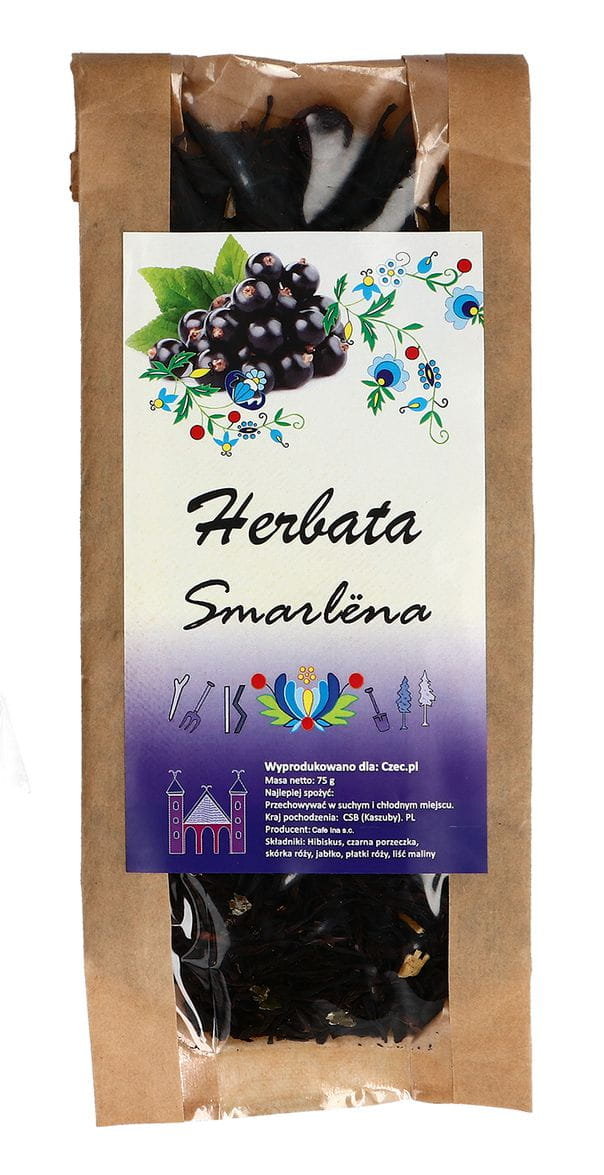 Herbata Smarlëna - czarna porzeczka 75g