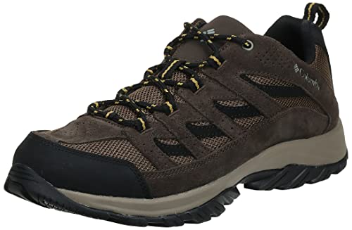 Columbia Męskie buty trekkingowe Crestwood, Ciemnobrązowa forma do pieczenia, 42.5 EU