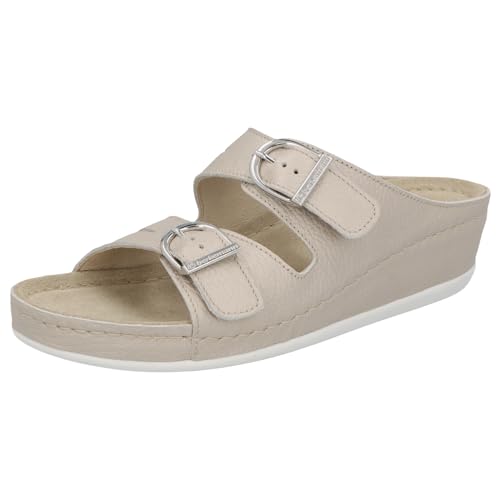 Berkemann Klapki damskie Lüneburg, złoty metalik, 37 eu