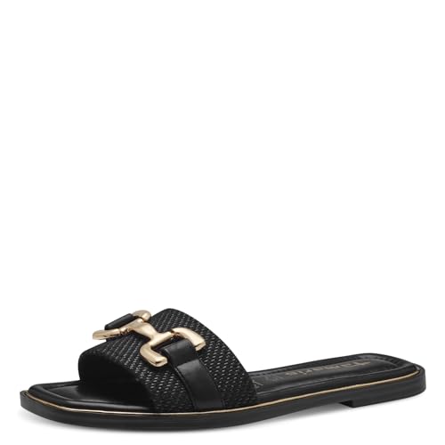 Tamaris Damskie kapcie 1-27100-42, czarny, 37 eu