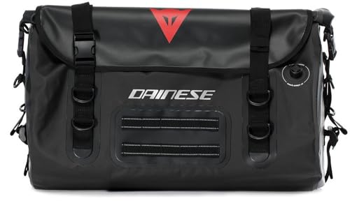 Dainese - Explorer Wp Duffel Bag 45L, torba podróżna na motocykl, wodoodporny materiał, PVC, Unisex, czarny, N, Czarny, 45 litri, Motocykl