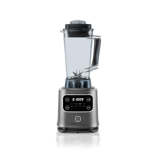 Ufesa Mystiz Topaz Blender nurkowy, 2000 W, karafka z tritanu 2 l, elektroniczna regulacja prędkości, wyświetlacz dotykowy, 6 ostrzy ze stali nierdzewnej, 8 programów automatycznych, młynek do lodu