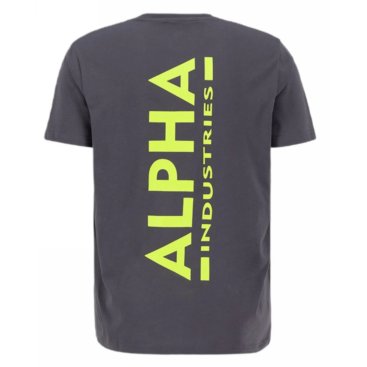 Koszulka Alpha Industries Backprint 128507 684 - Vintage Grey RATY 0% | PayPo | GRATIS WYSYŁKA | ZWROT DO 100 DNI