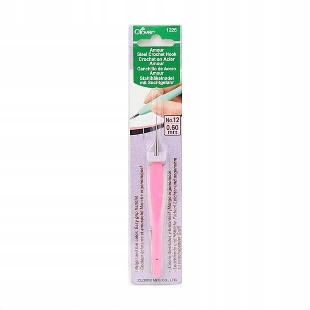 Szydełko Clover Amour 0,60 Mm Ergonomiczne 1226